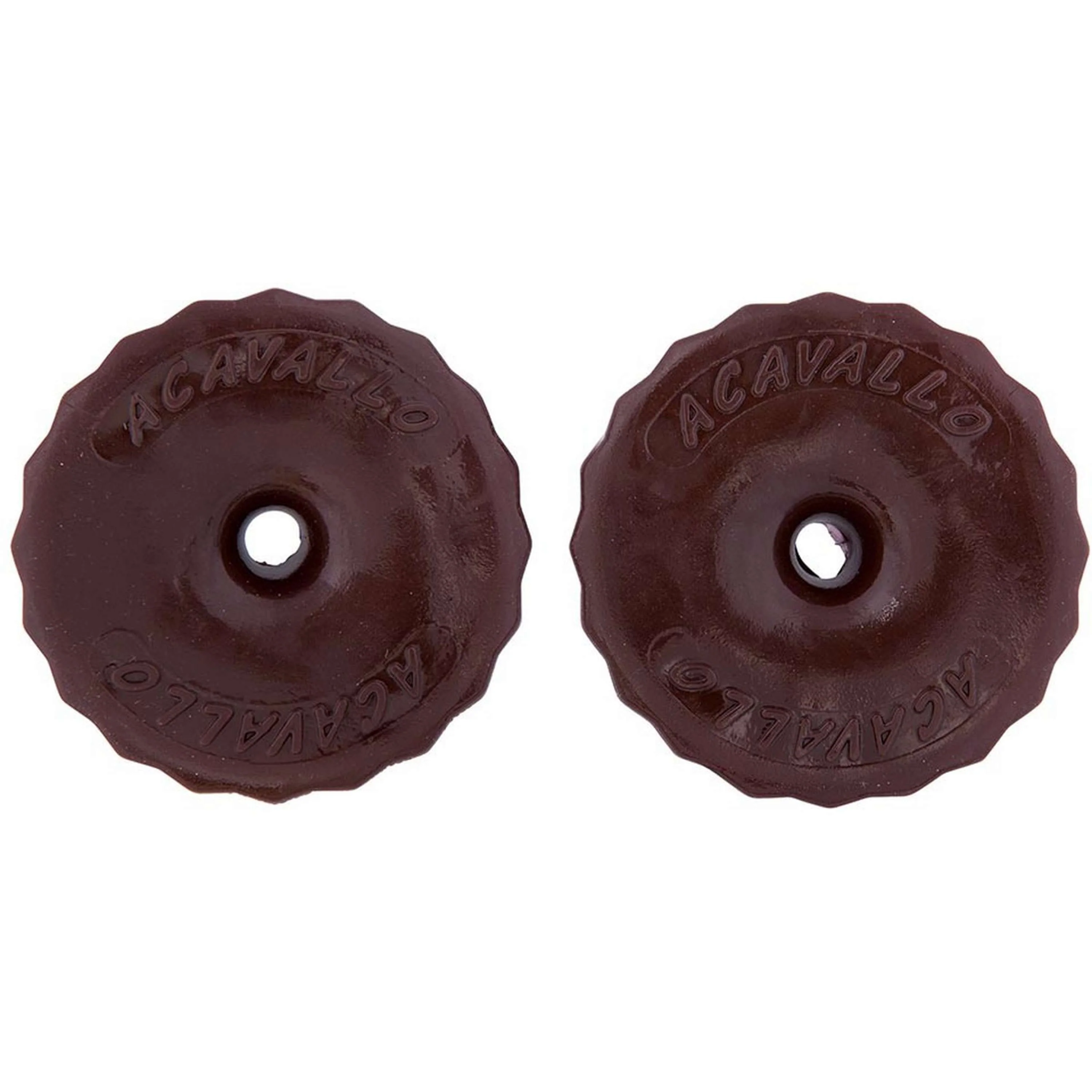 Acavallo Rondelles de Mors Soft Gel Marron