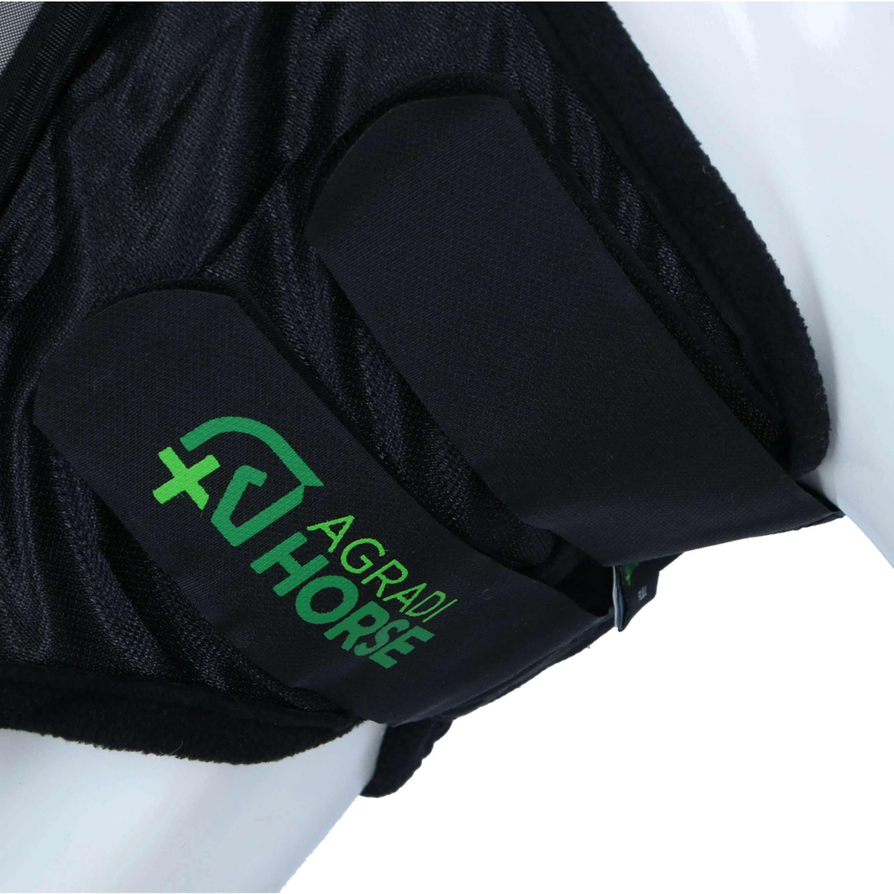 Agradi Horse Masque Anti-Mouches Fine Mesh avec Oreilles et Nez Noir - Image 6