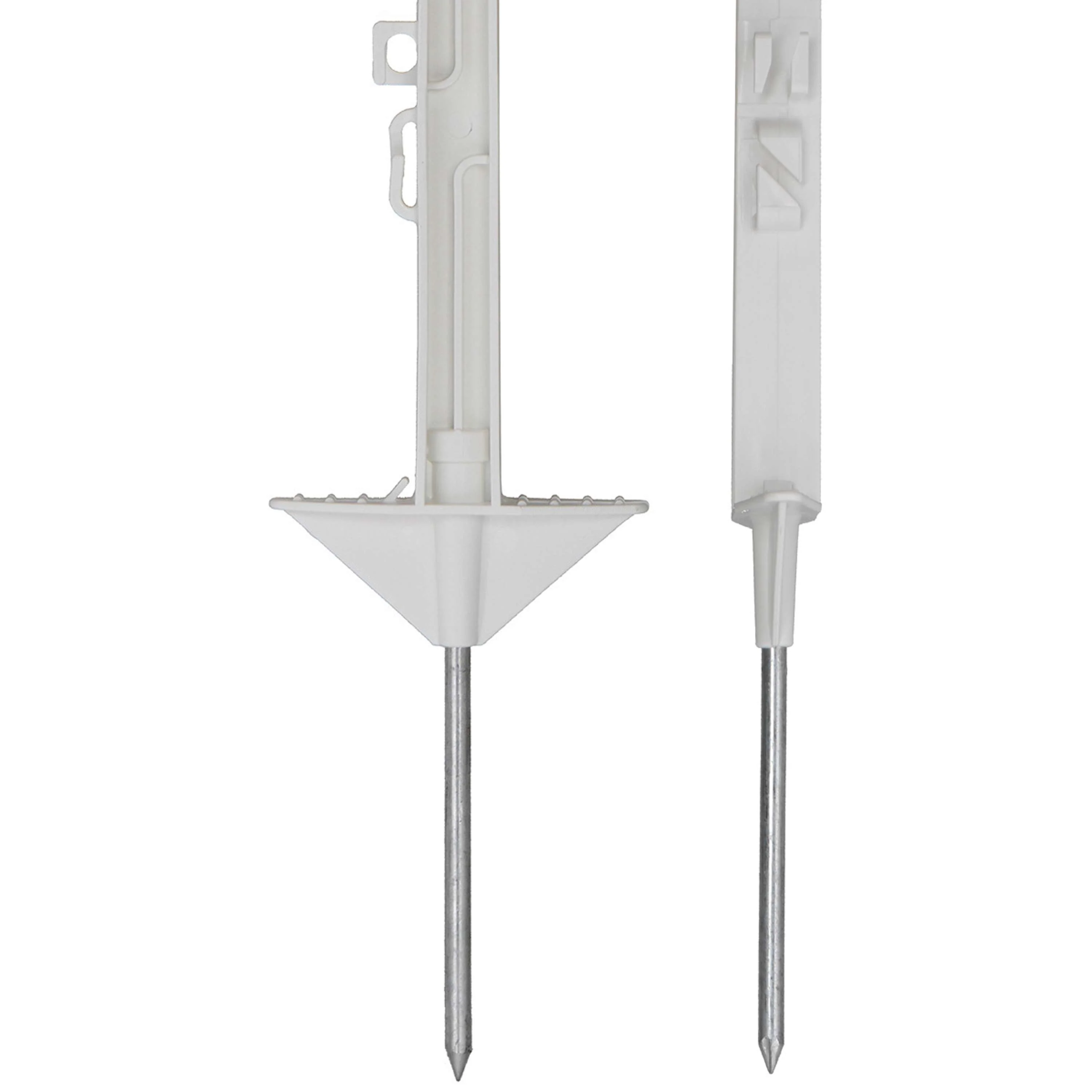 Agradi Power Piquet de Prairie Classic 75cm 20 Pièces Blanc - Image 2