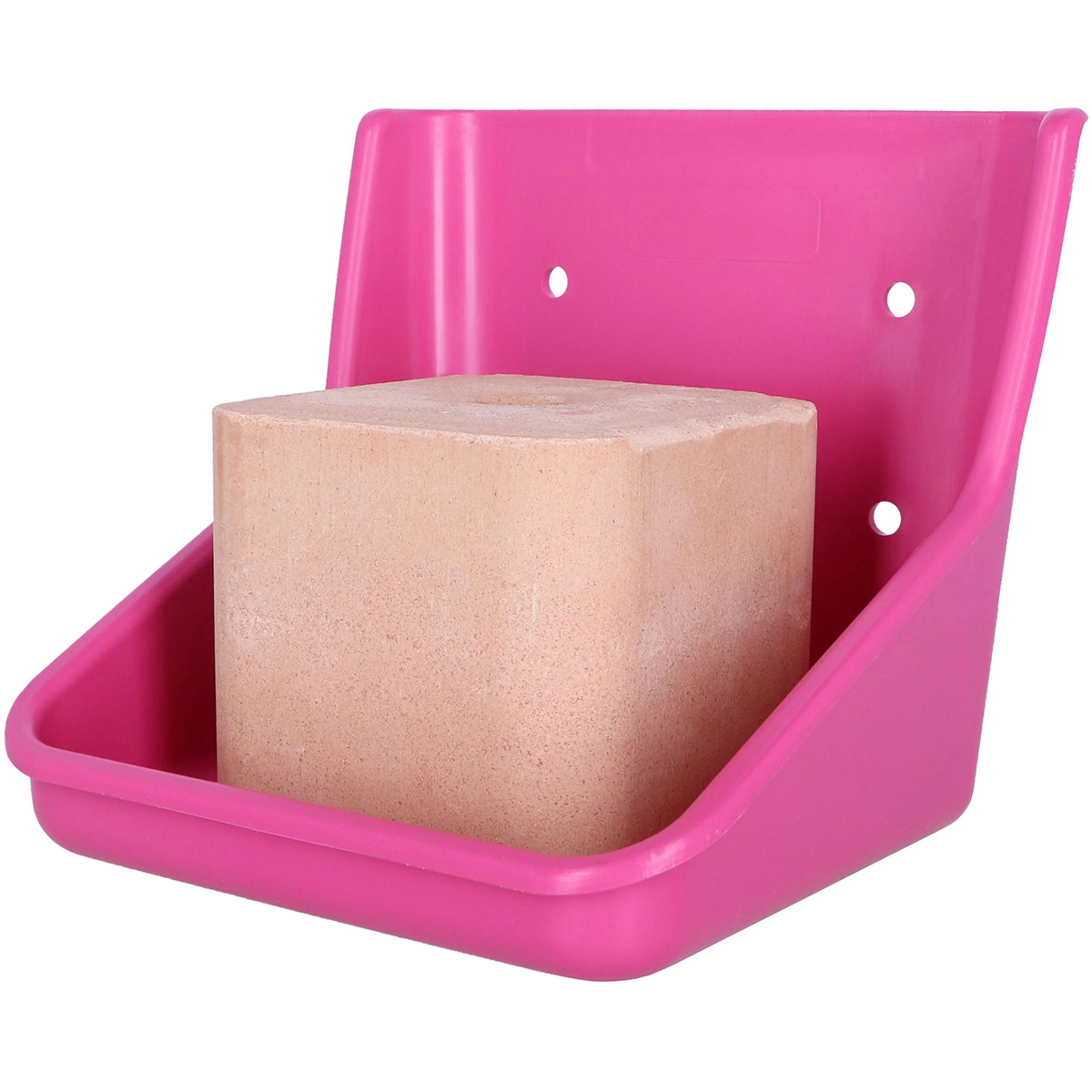 Agradi Support de Pierre à Lécher Robu Plastique Rose - Image 5
