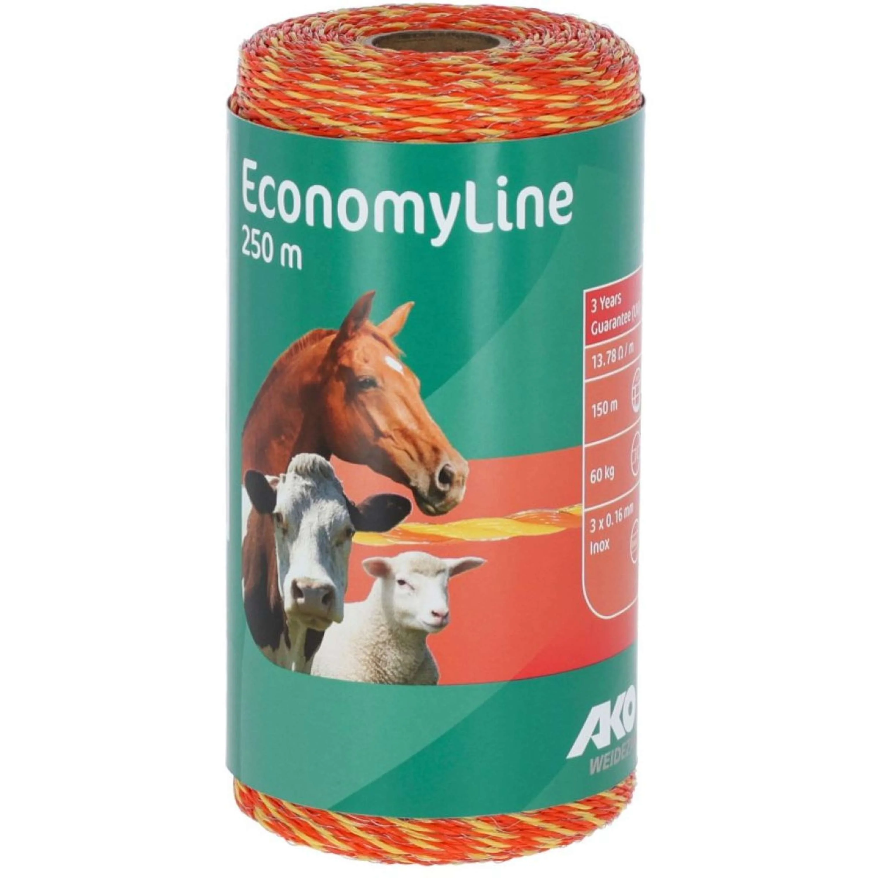 Ako Fil de Clôture EconomyLine Jaune orange - Image 4