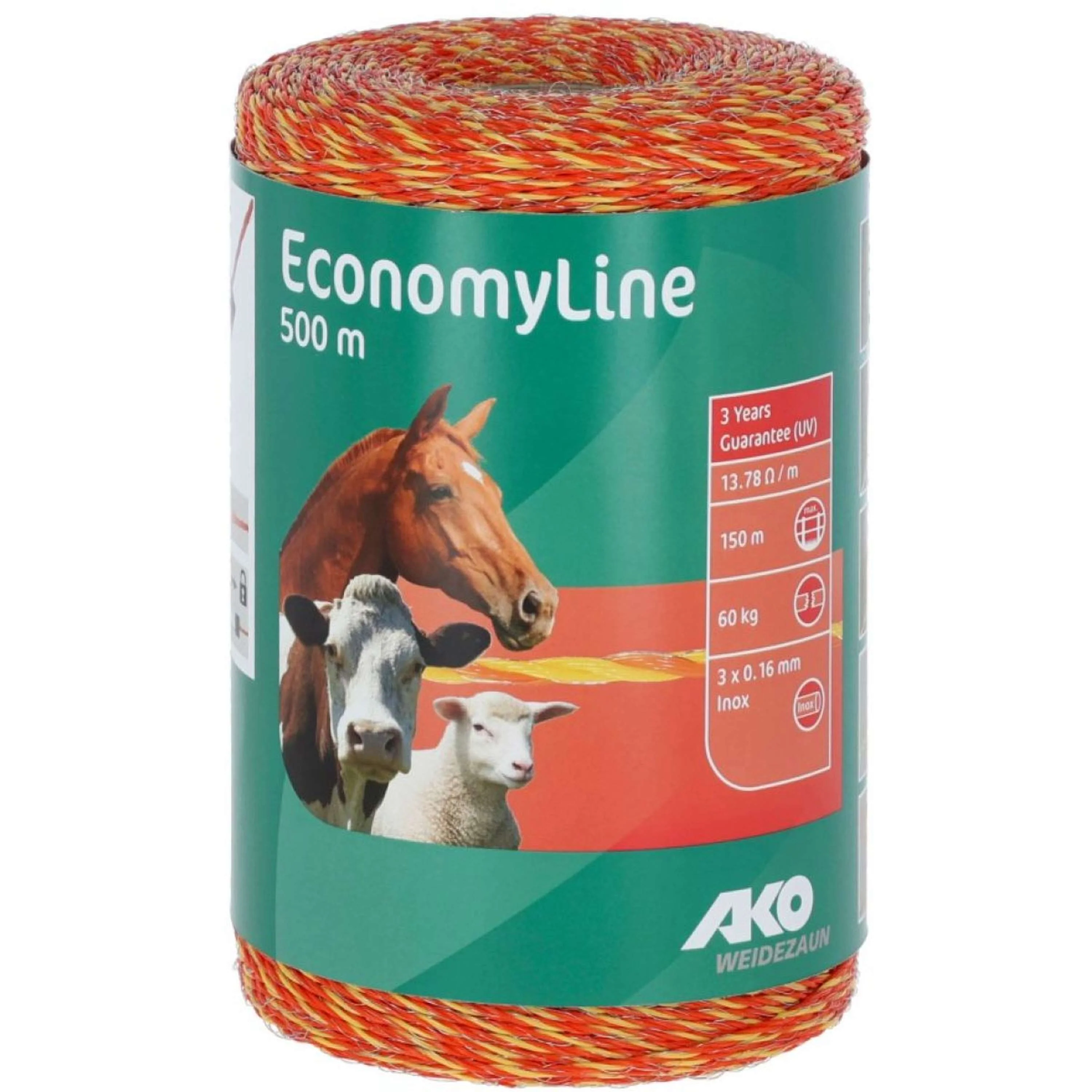 Ako Fil de Clôture EconomyLine Jaune orange - Image 5