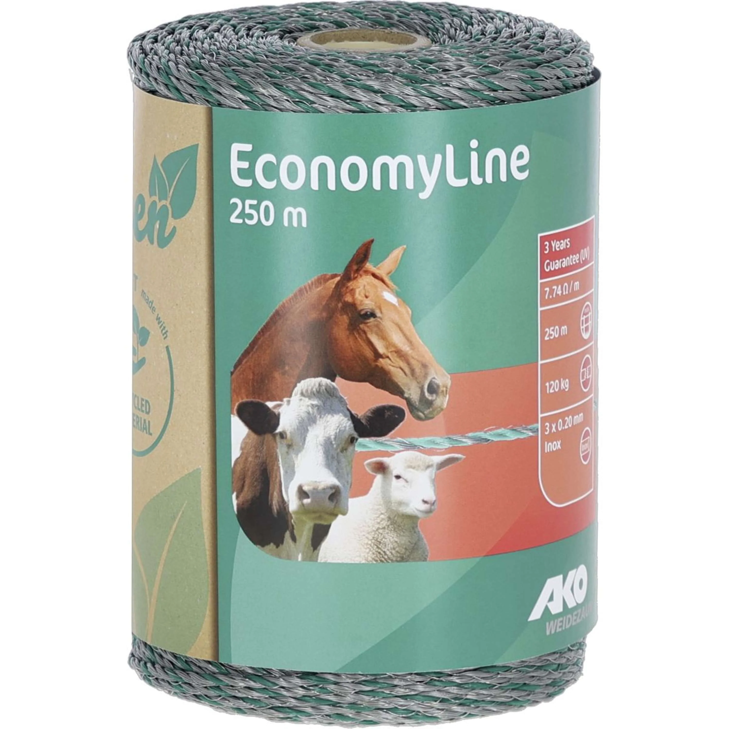 Ako Fil EconomyLine Vert/Gris