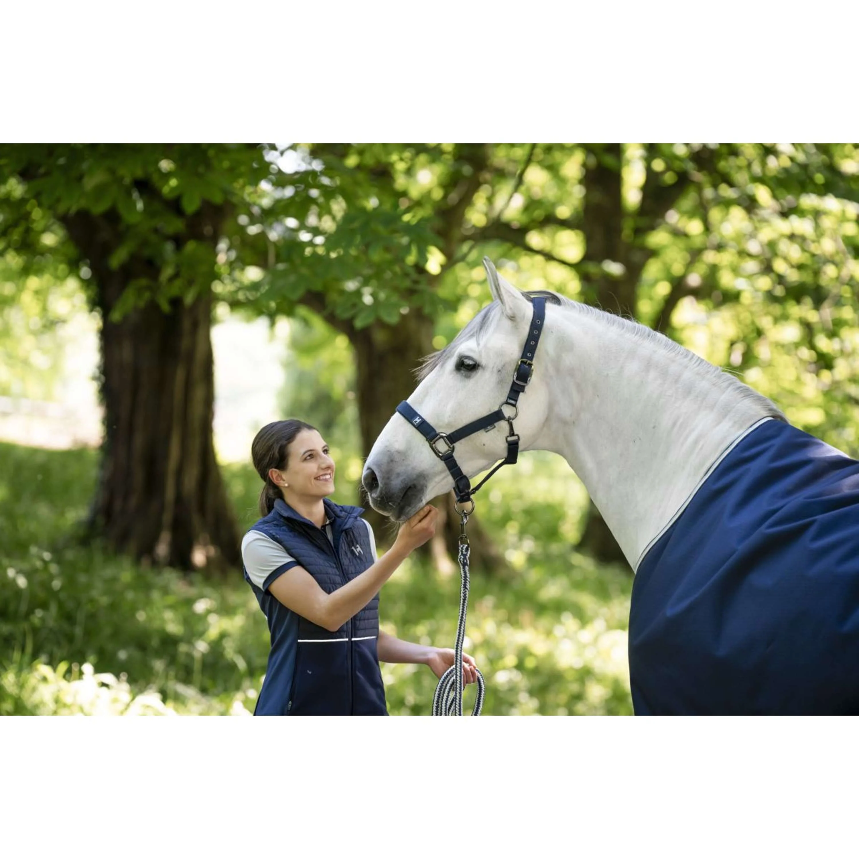 Amigo Licol et Longe Newmarket Witney Navy - Image 4