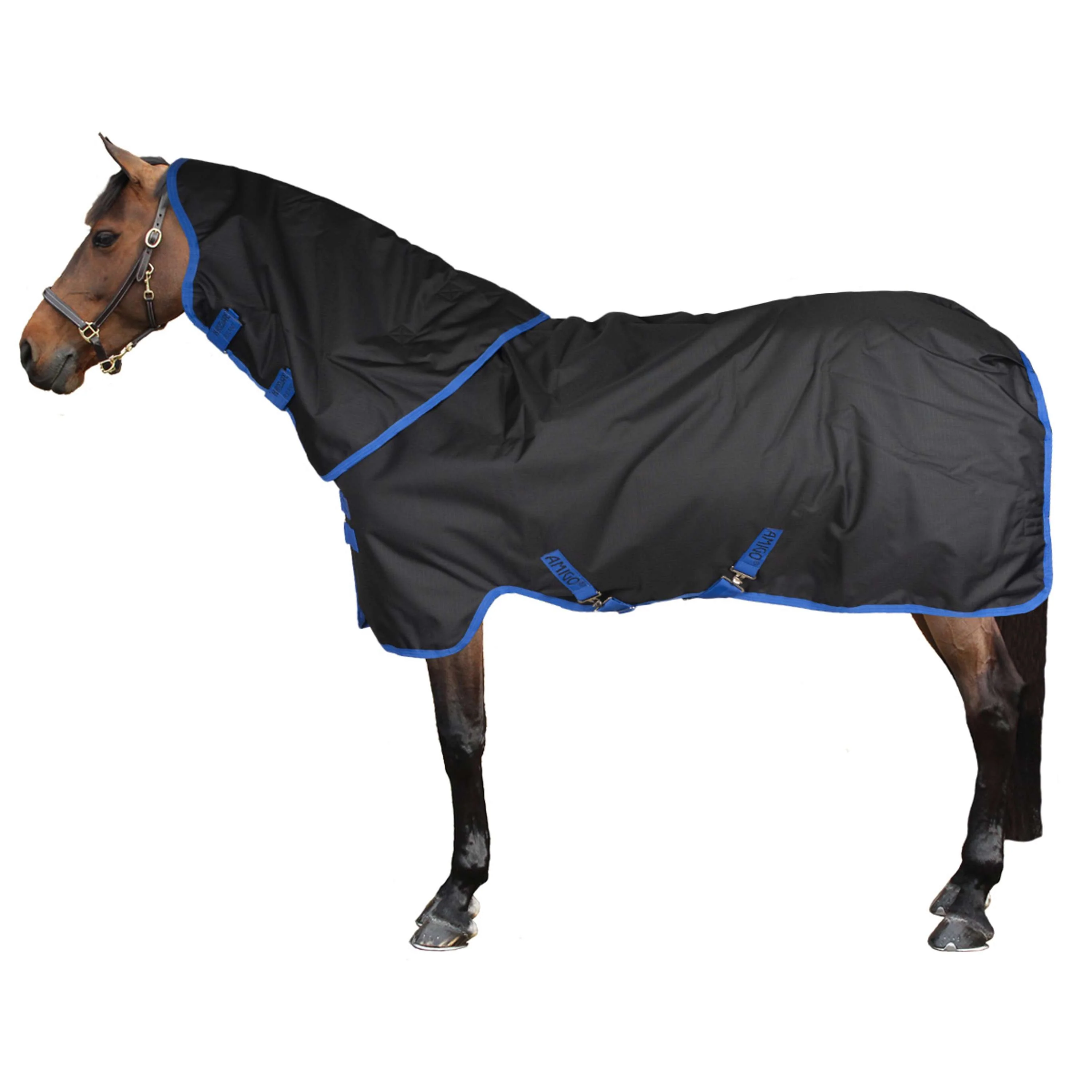 Amigo Ripstop 900D Plus Pony 100g Noir/Bleu classique - Image 2