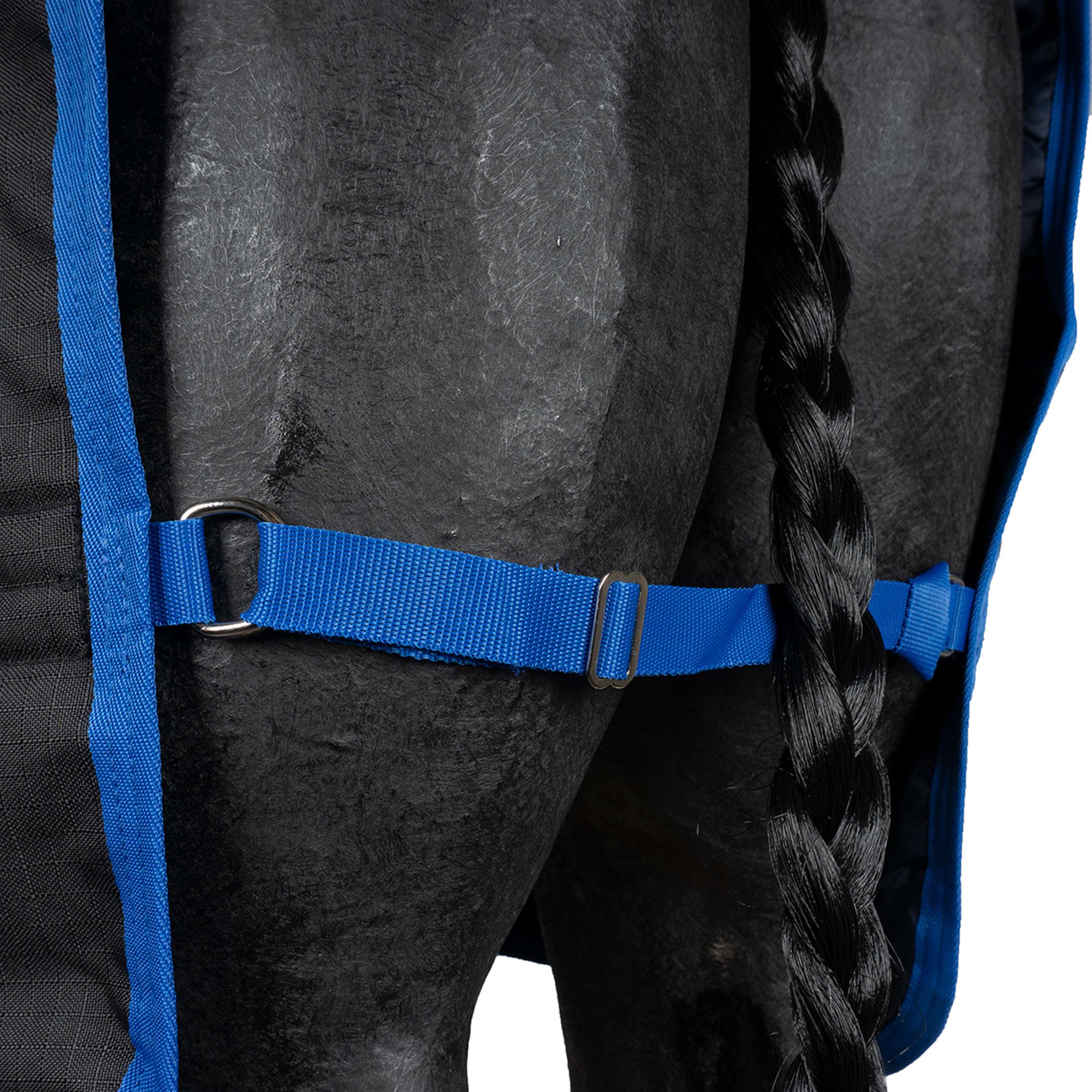 Amigo Ripstop 900D Pony 100g Noir/Bleu classique - Image 12