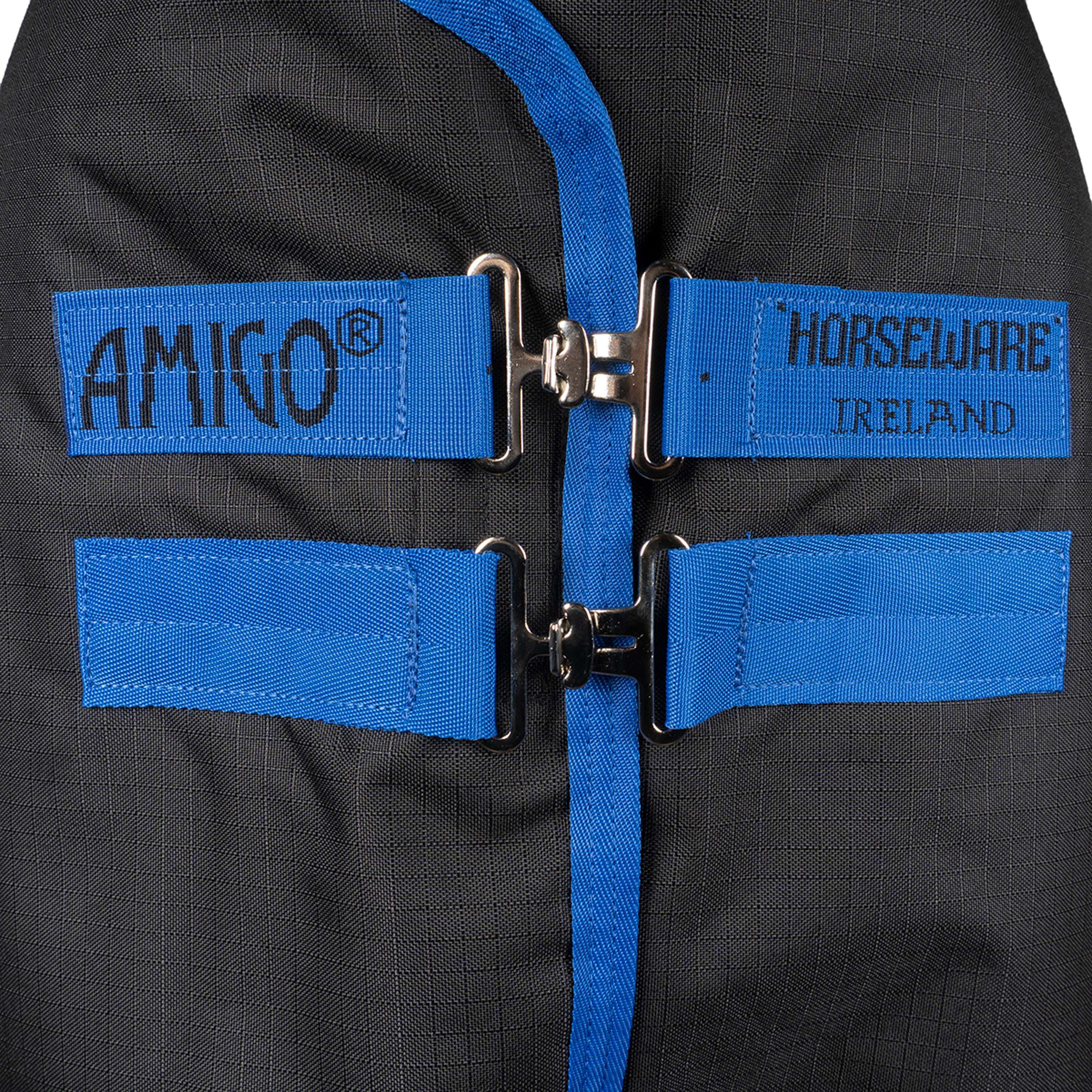 Amigo Ripstop 900D Pony 100g Noir/Bleu classique - Image 7