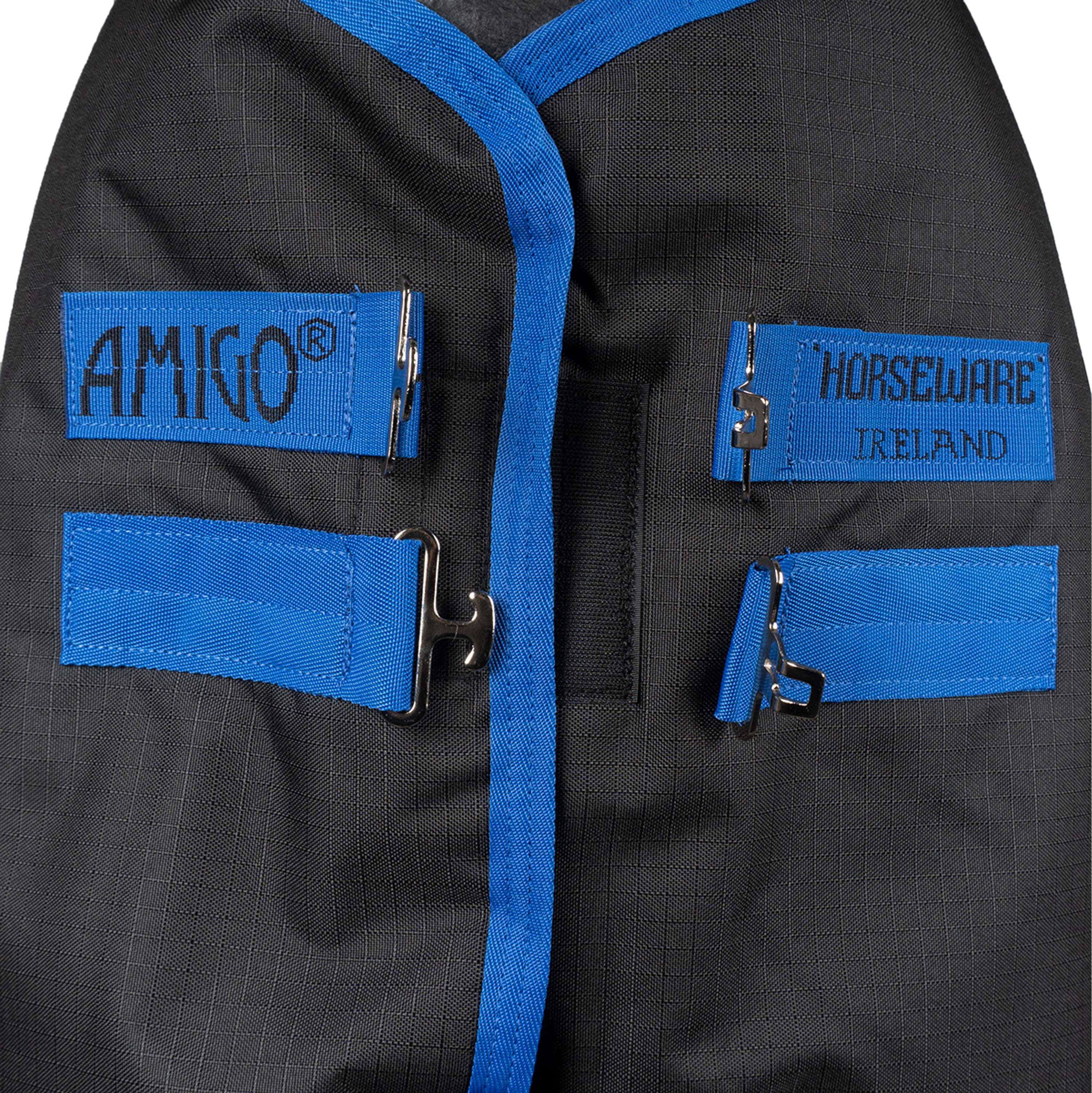Amigo Ripstop 900D Pony 100g Noir/Bleu classique - Image 8