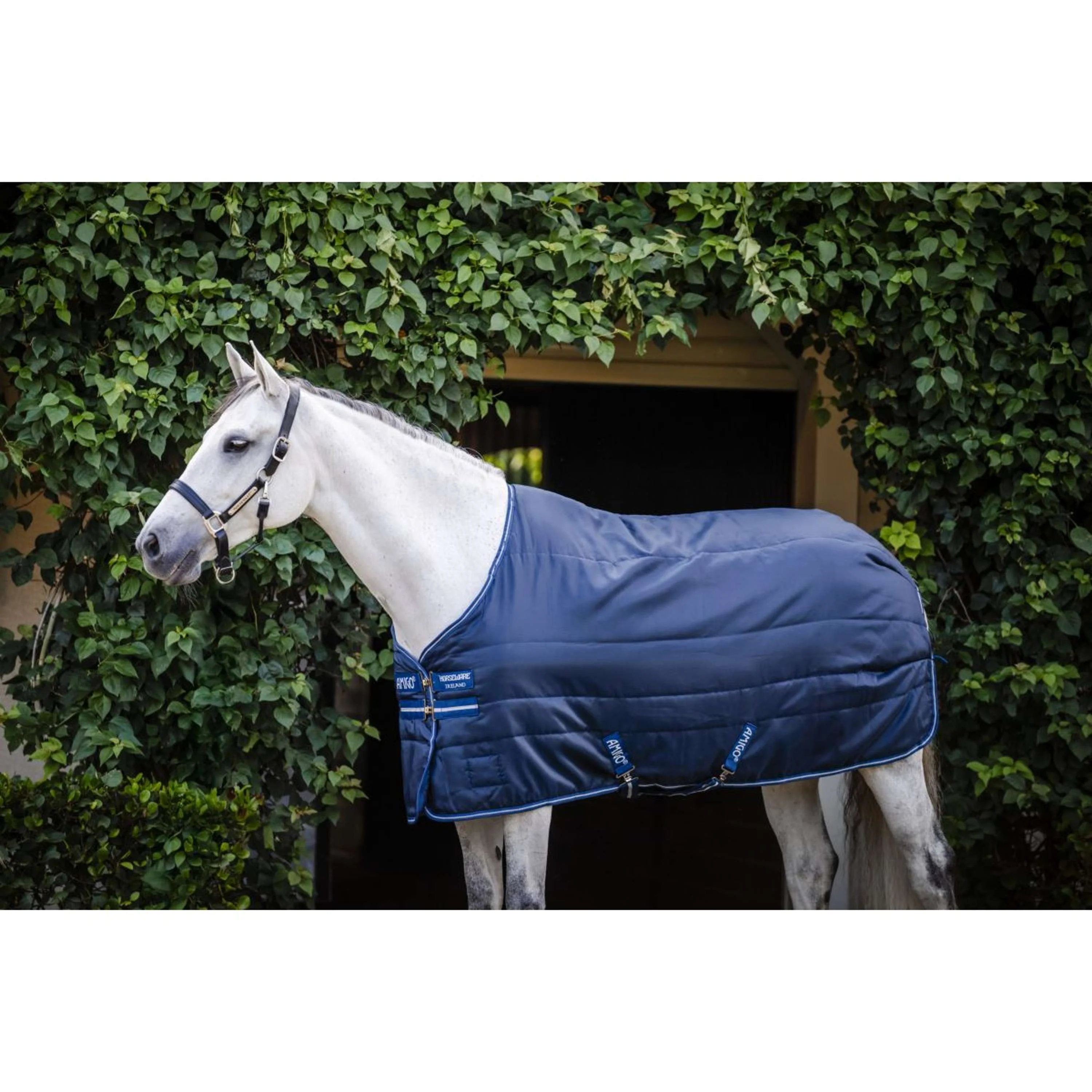 Amigo Ripstop Insulator Stable 350g Navy/Titanium Grey - Image 2