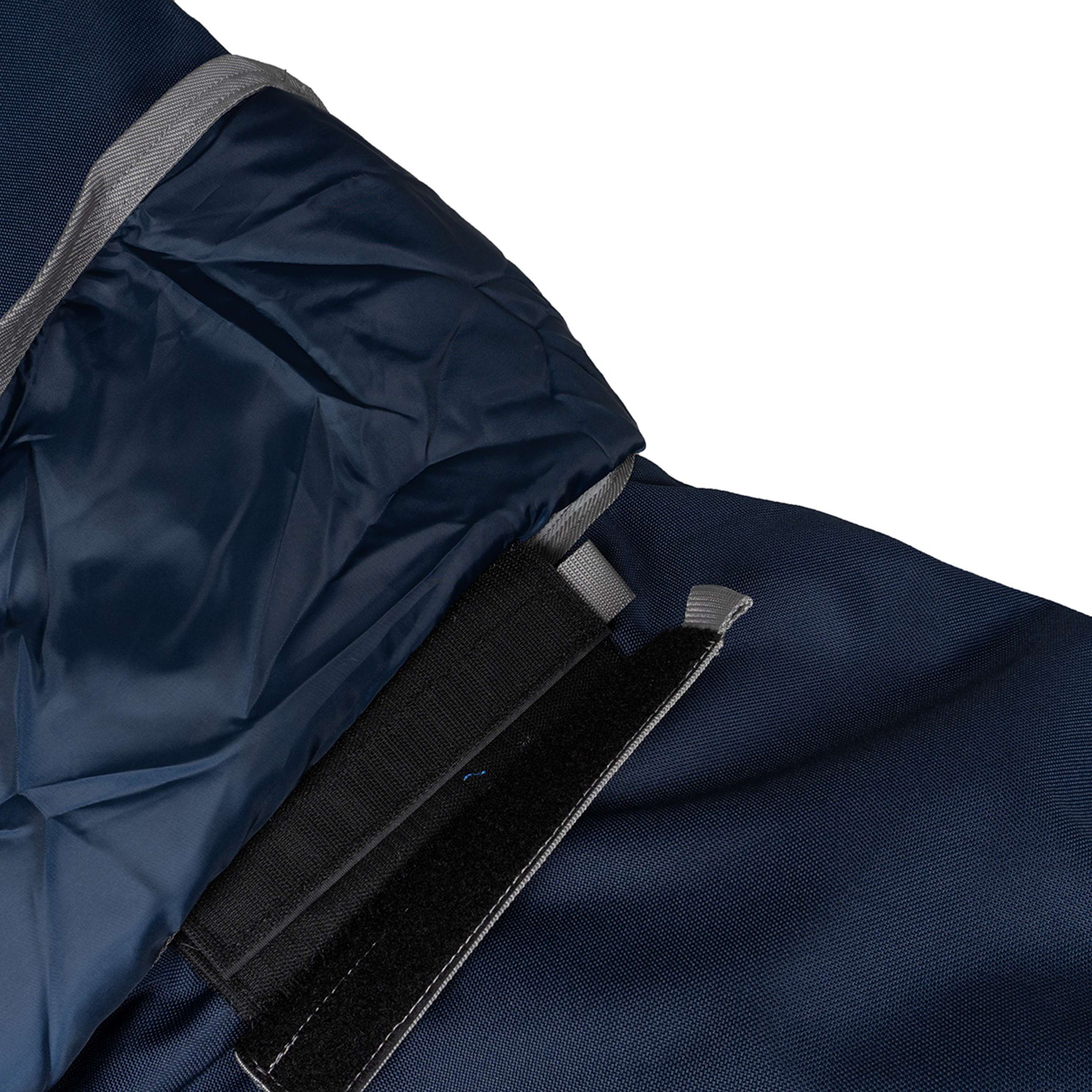 Amigo Turnout Rug FieldSafe Plus 1200D 250g Navy/Titanium Grey/Silver - Image 16