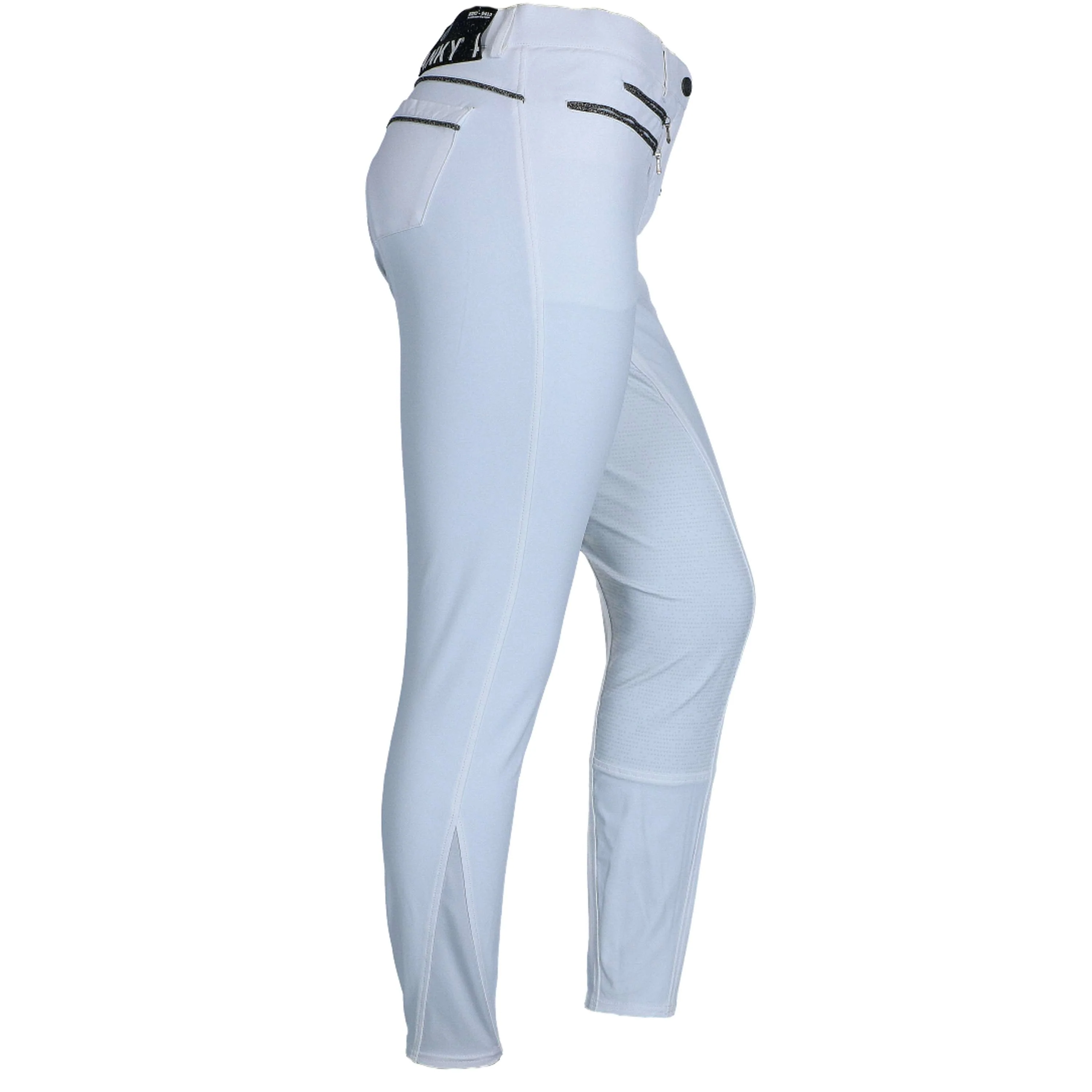 ANKY Pantalon d'Équitation Finesse FGS Femme Blanc - Image 4