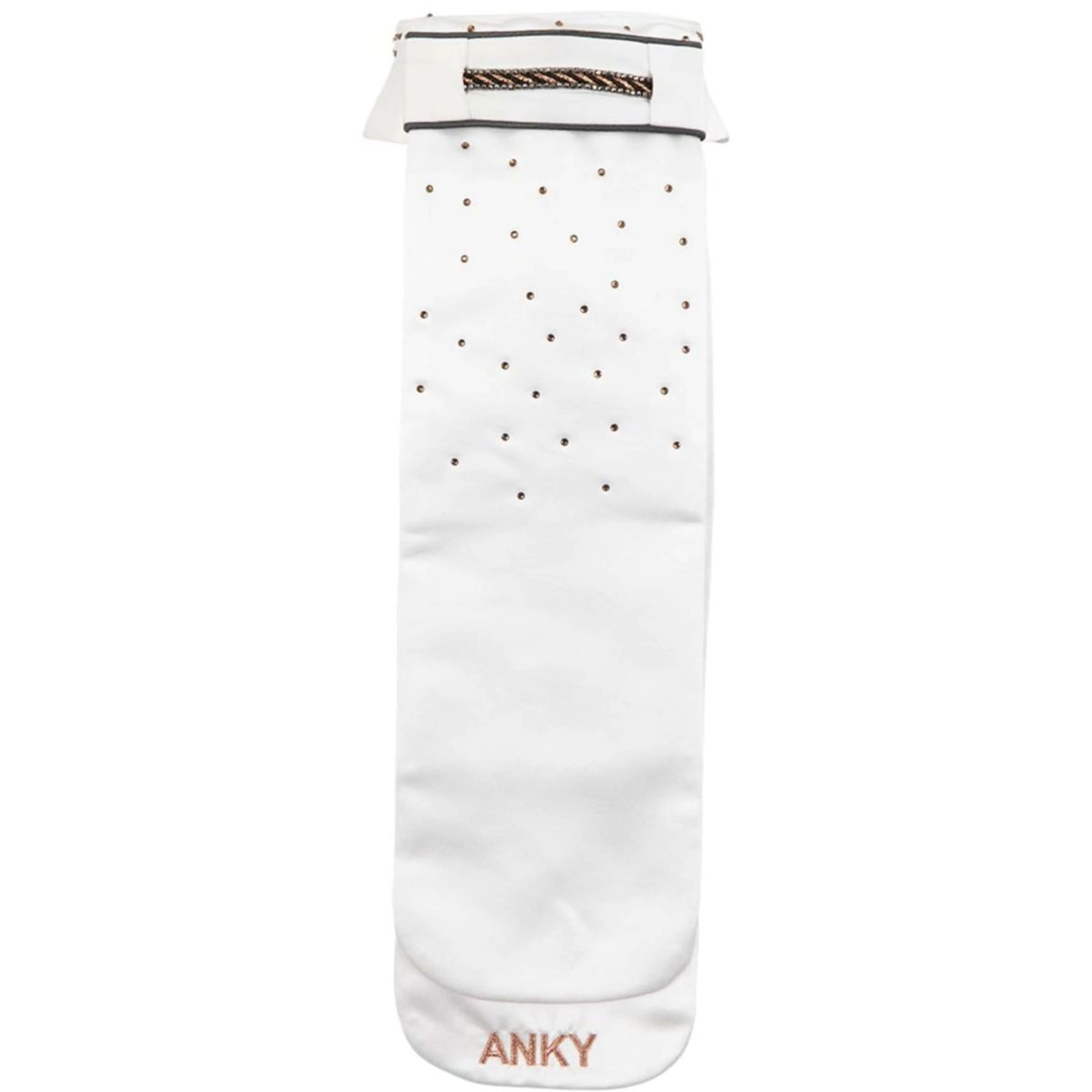ANKY Plastron Multi-Fit Cols Détachables Blanc/Gris - Image 2