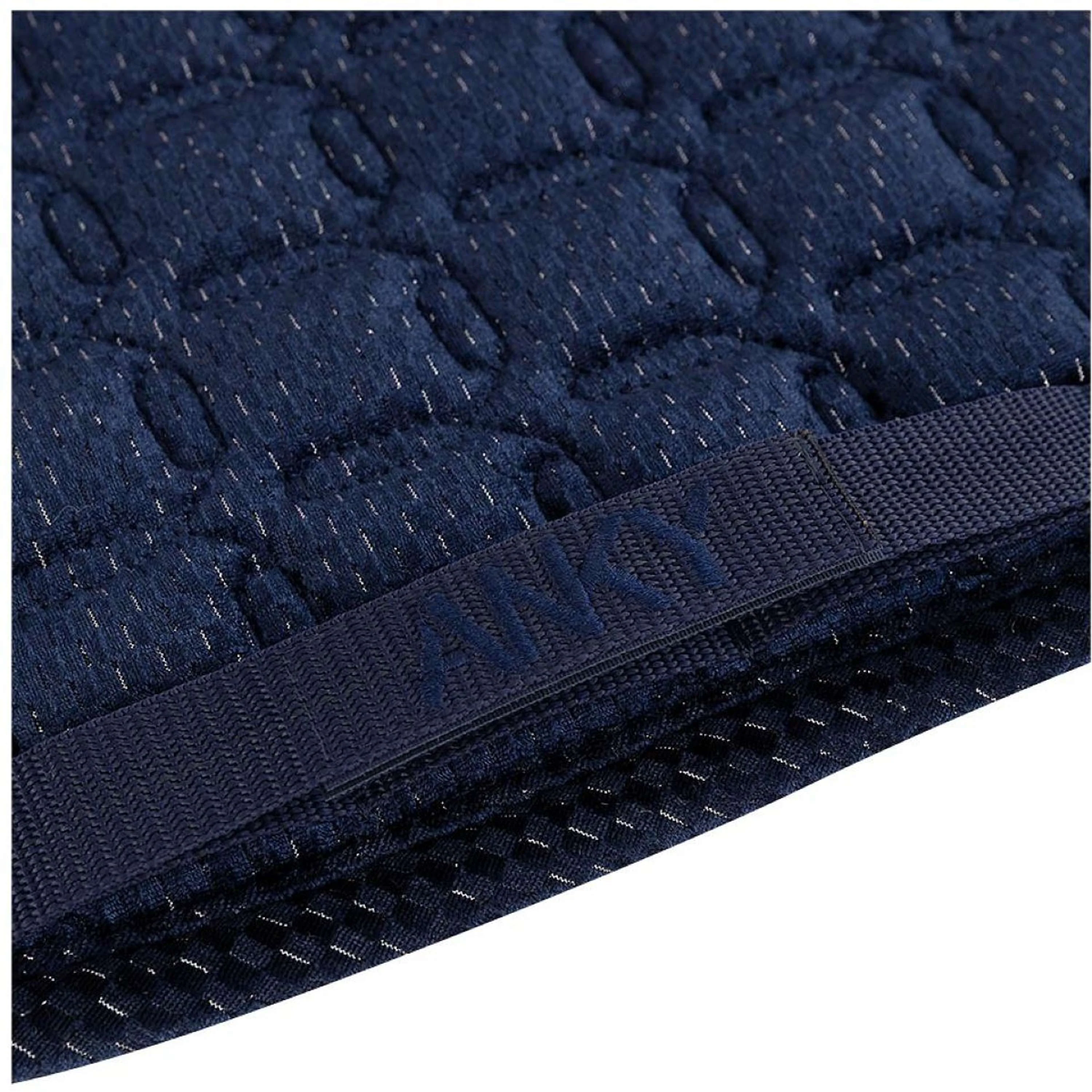 ANKY Tapis de Selle Check Velvet XB25003 Dressage Midnight Blue - Image 2