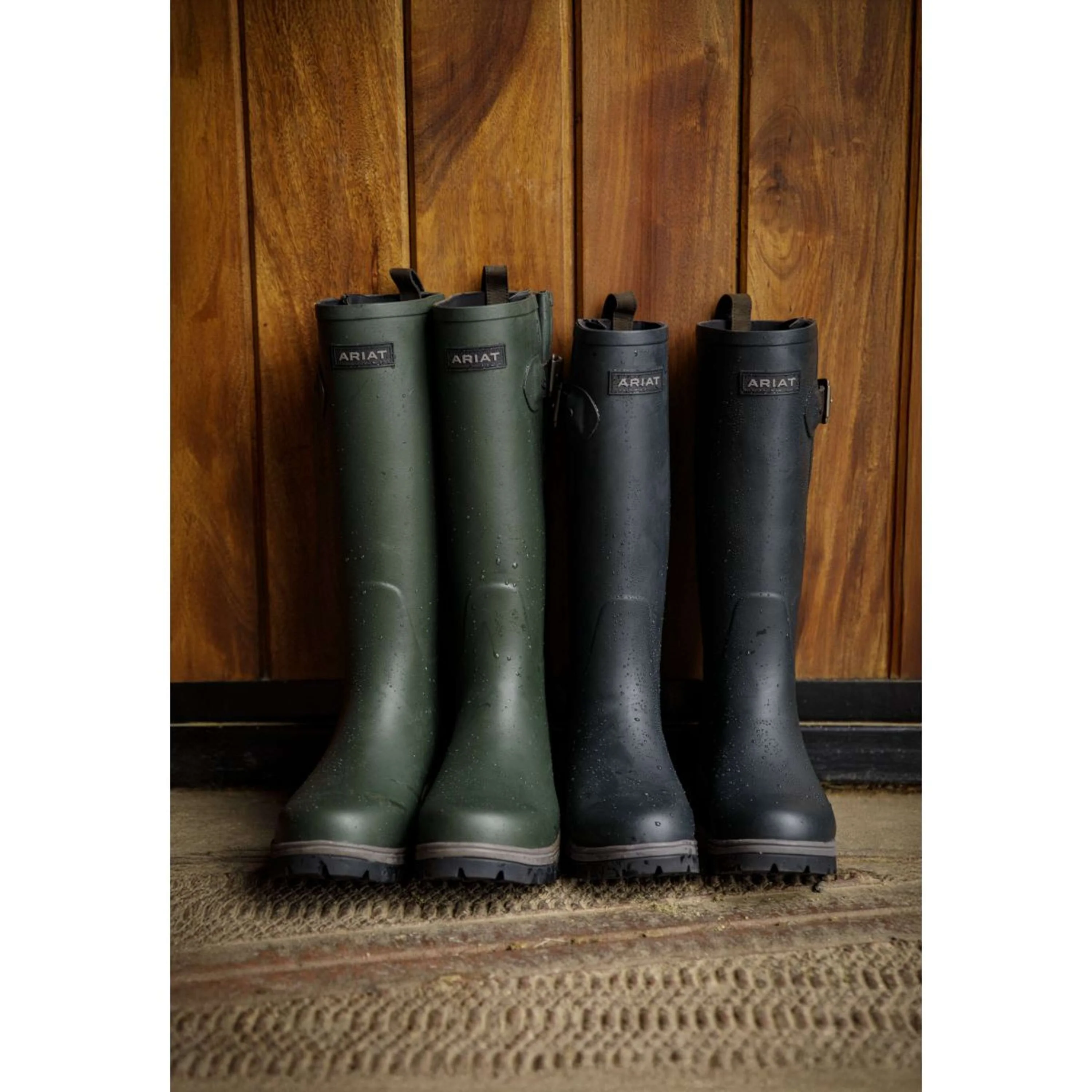 Ariat Bottes de pluie Woodstock Femme Marron - Image 8