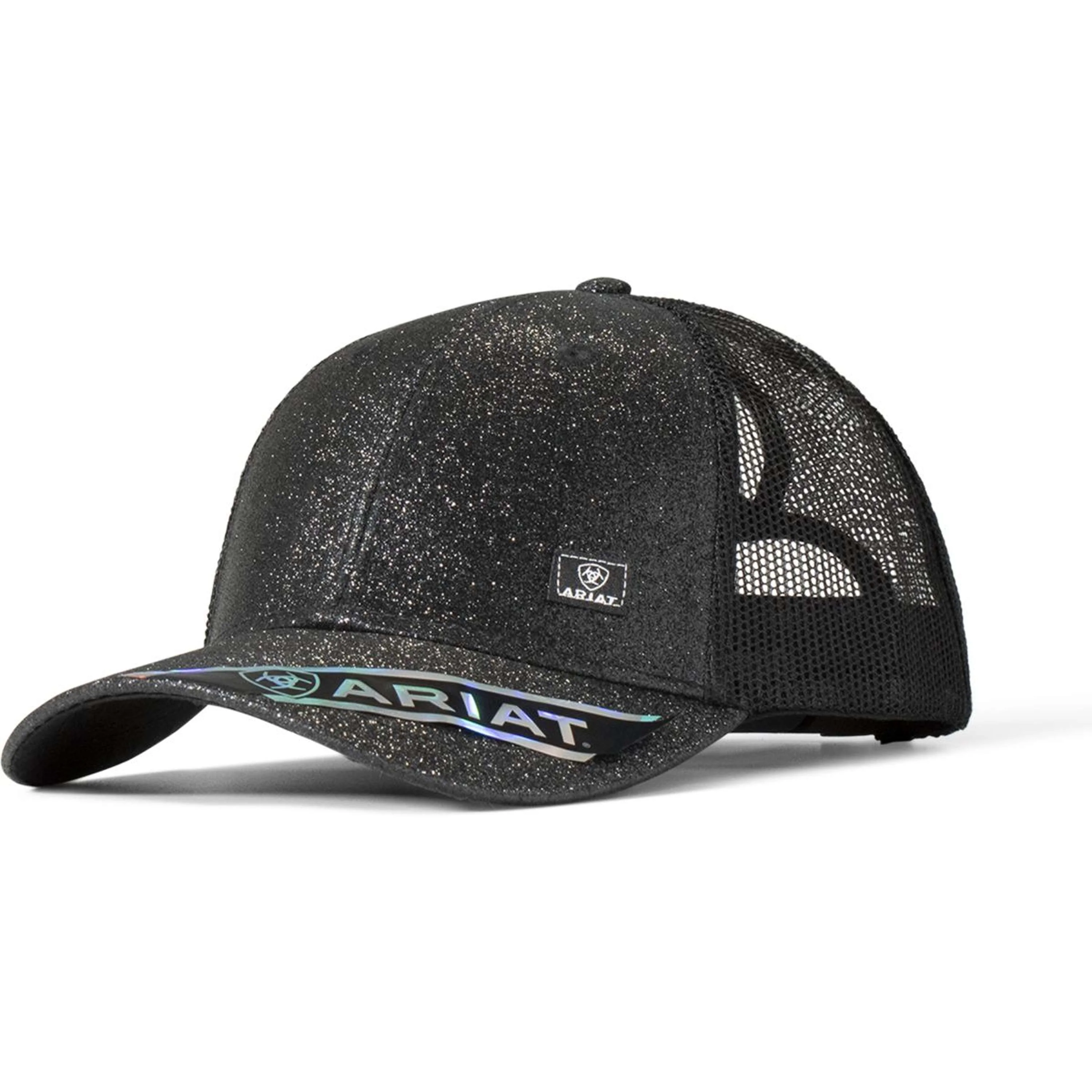 Ariat Casquette Messy Bun Glitter Noir