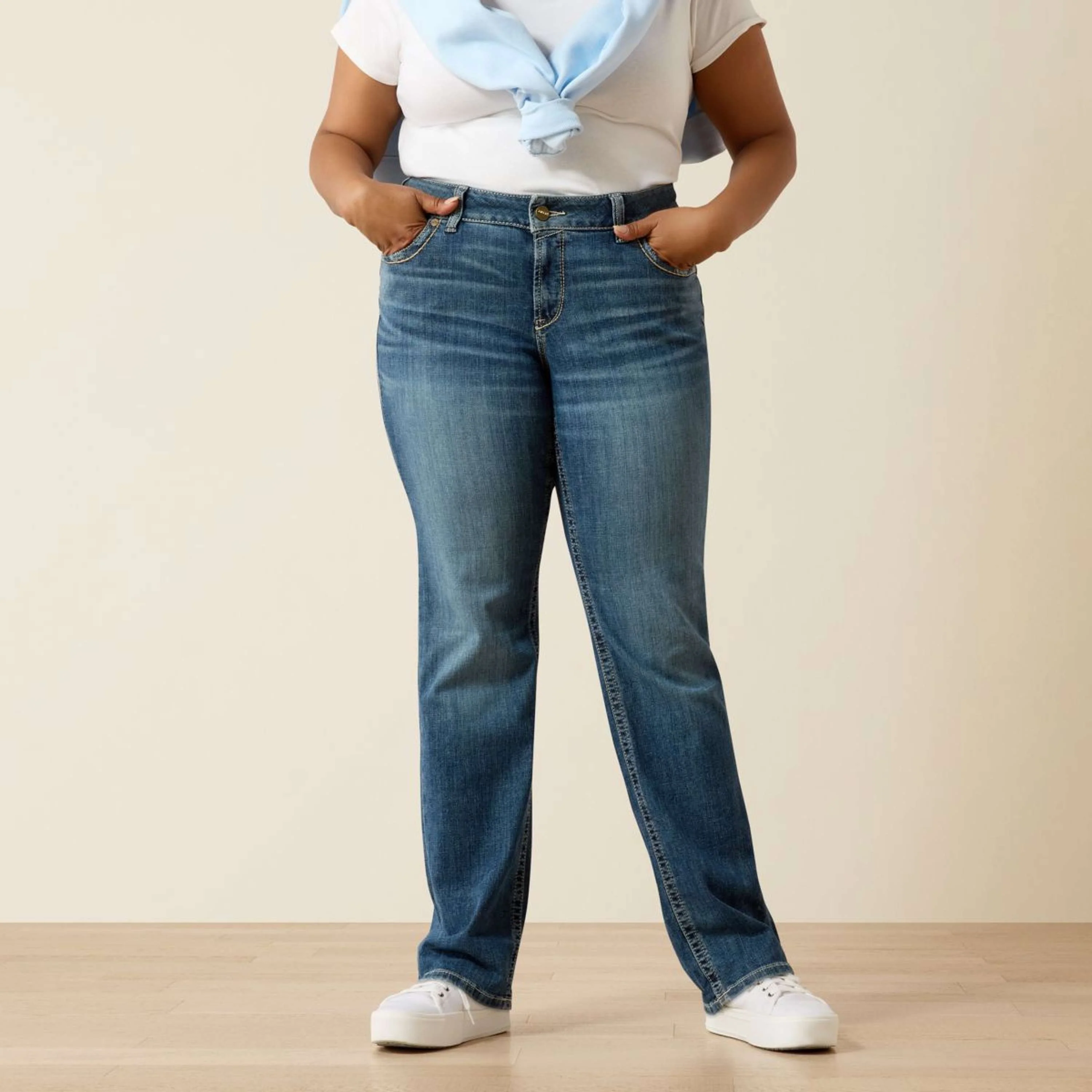 Ariat Jeans Estelle Straight Leg Femme Canadian - Image 9