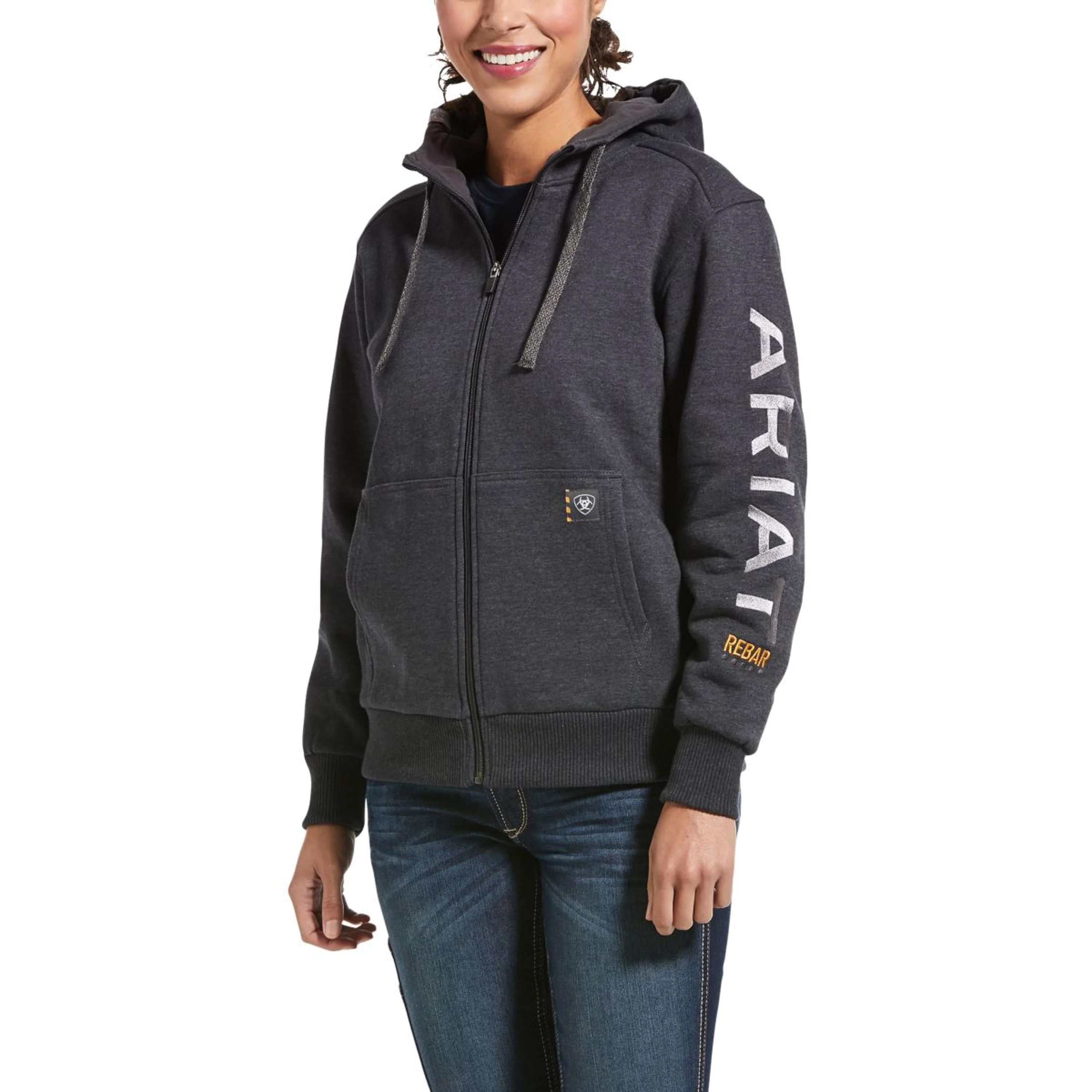 Ariat Veste Rebar All-Weather Femme Charcoal Heather