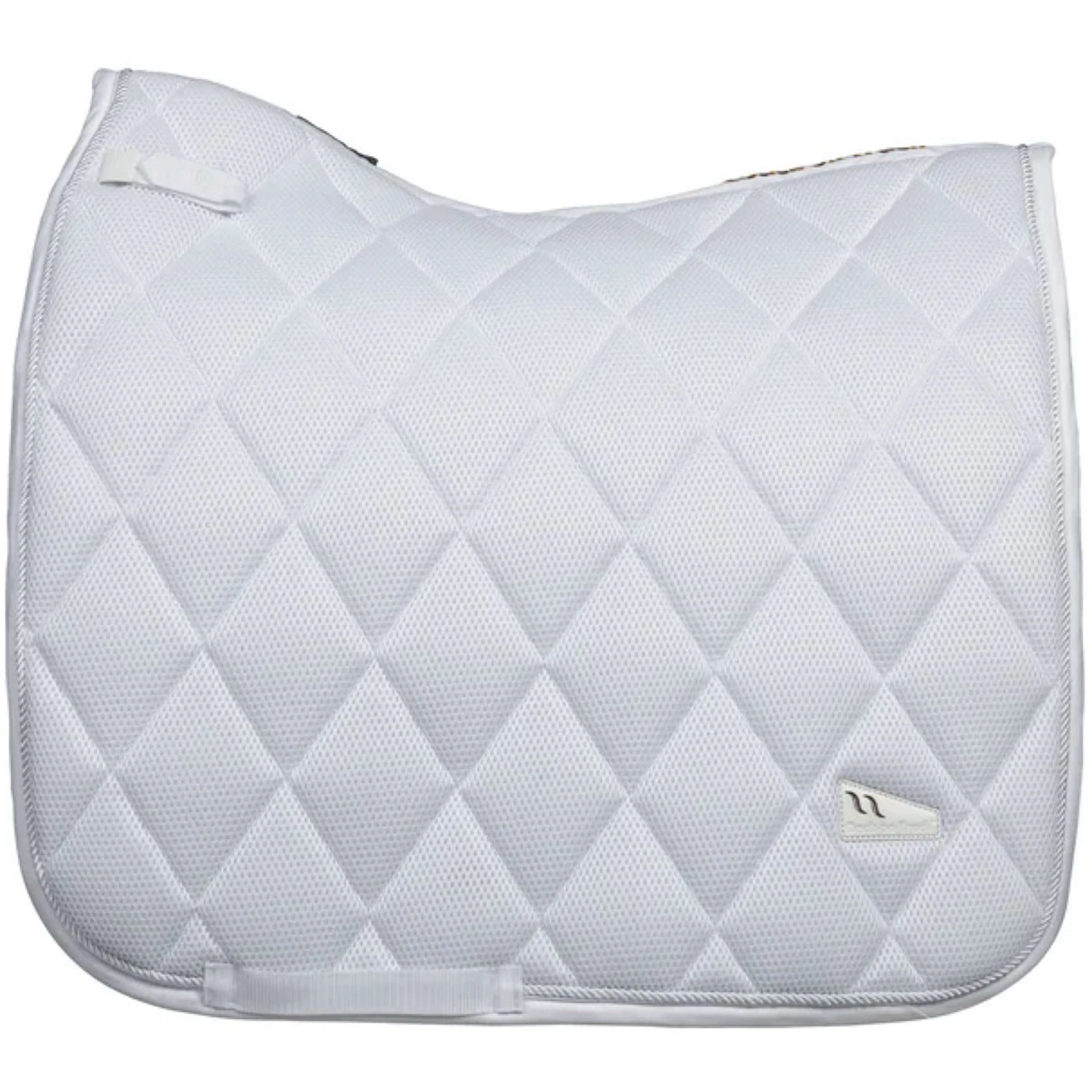Back on Track Tapis de Selle Airflow Dressage Blanc