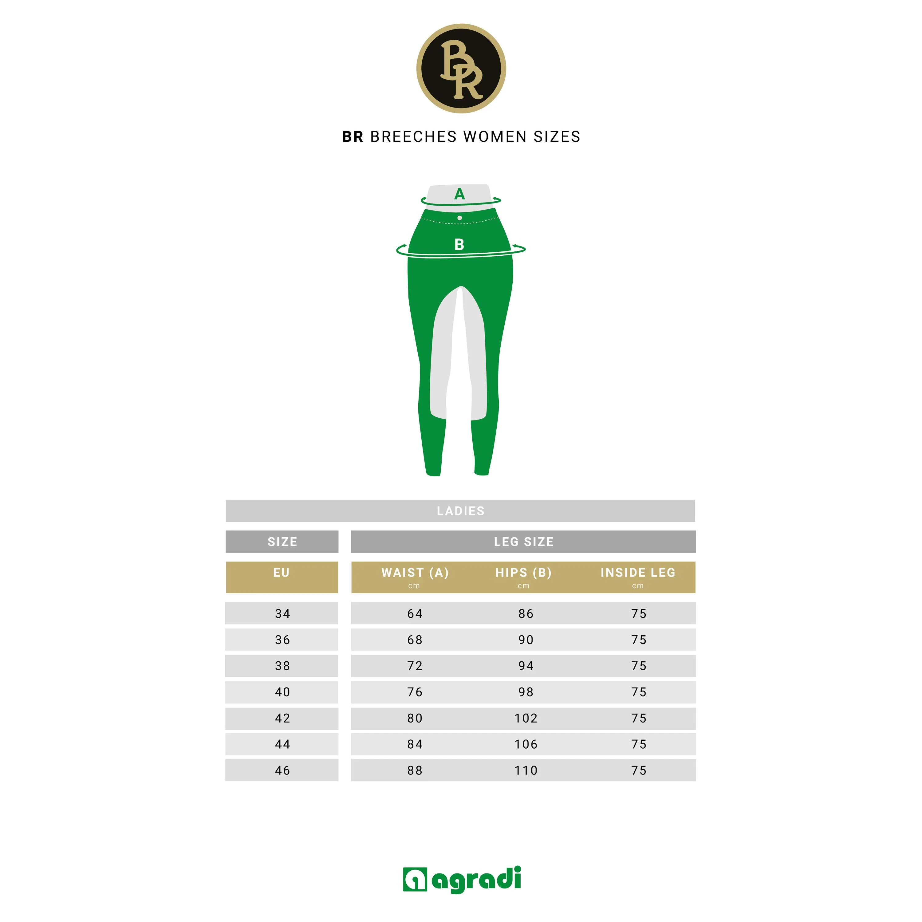 BR Legging d'Équitation CLX Full Grip Chiseled Stone - Image 5