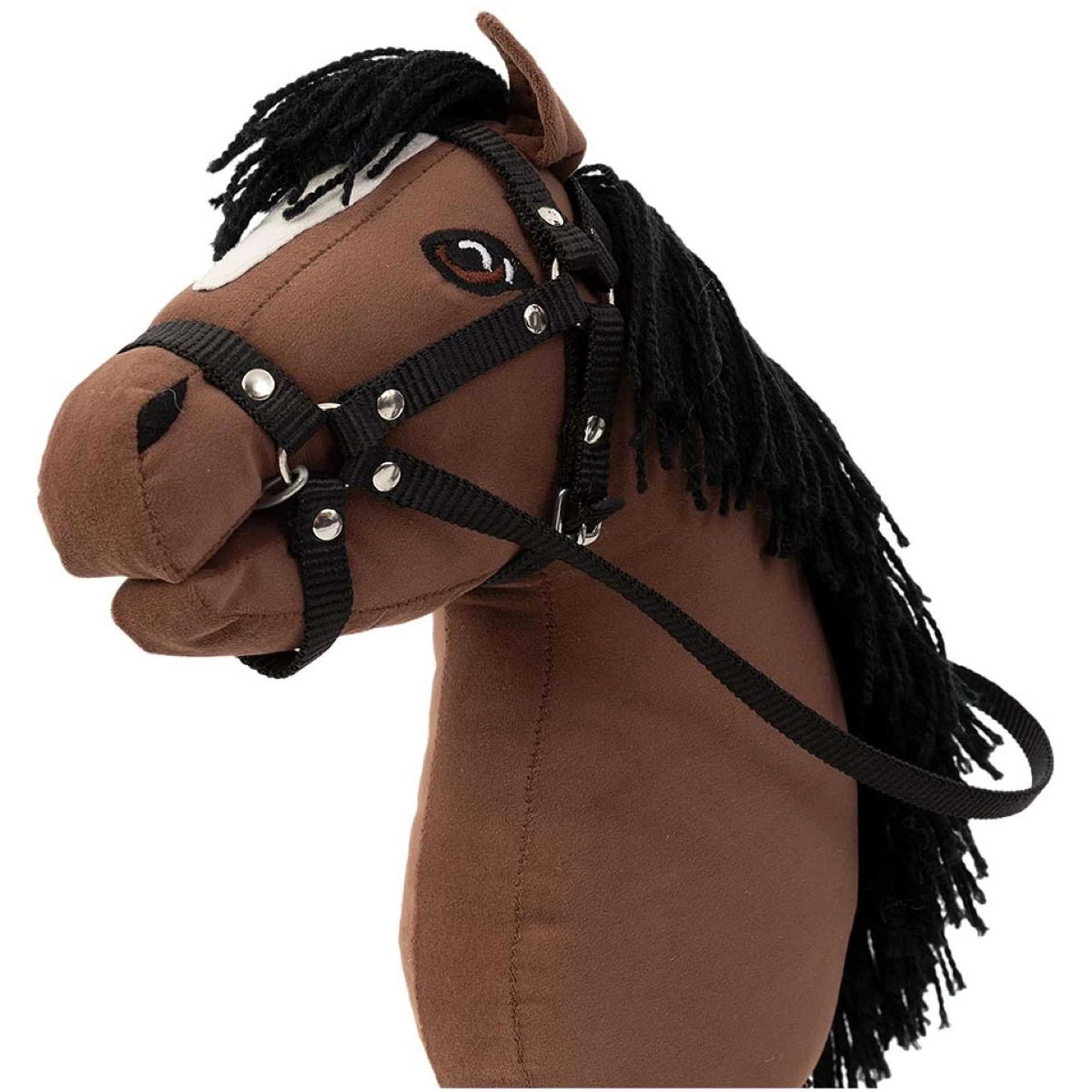 BR Mini Horse Hobby Horse Marron - Image 2