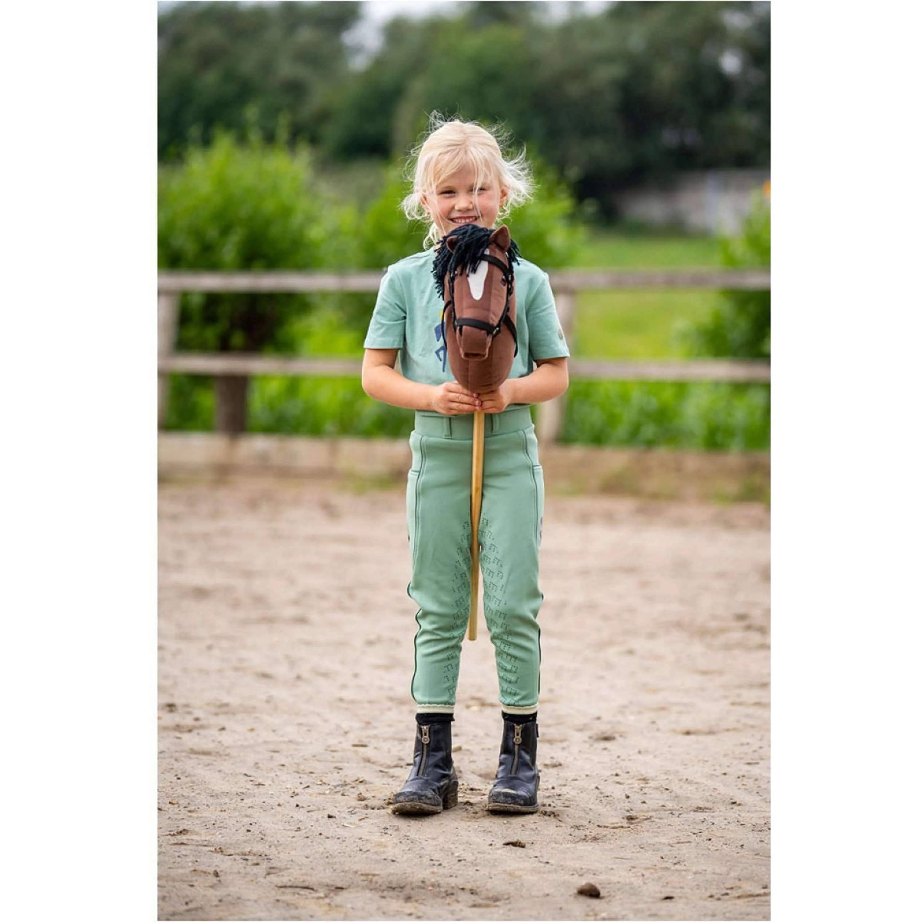 BR Mini Horse Hobby Horse Marron - Image 3
