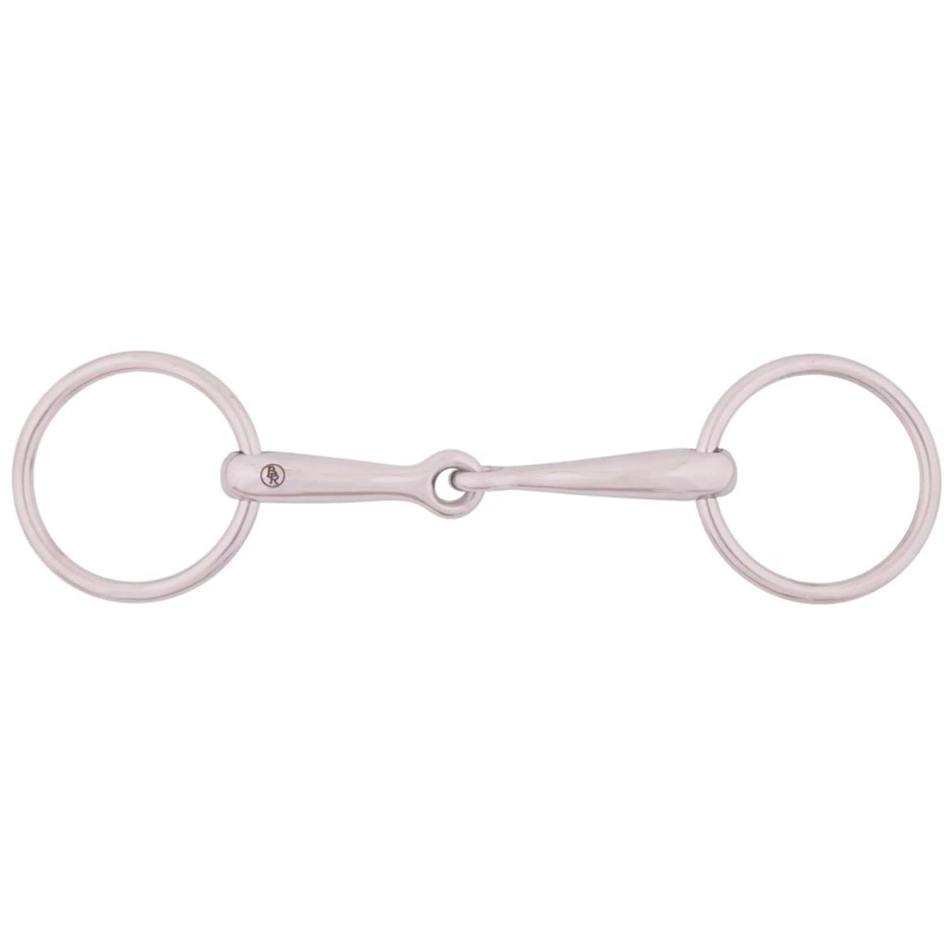 BR Mors de Filet Poney Massif 14mm RVS