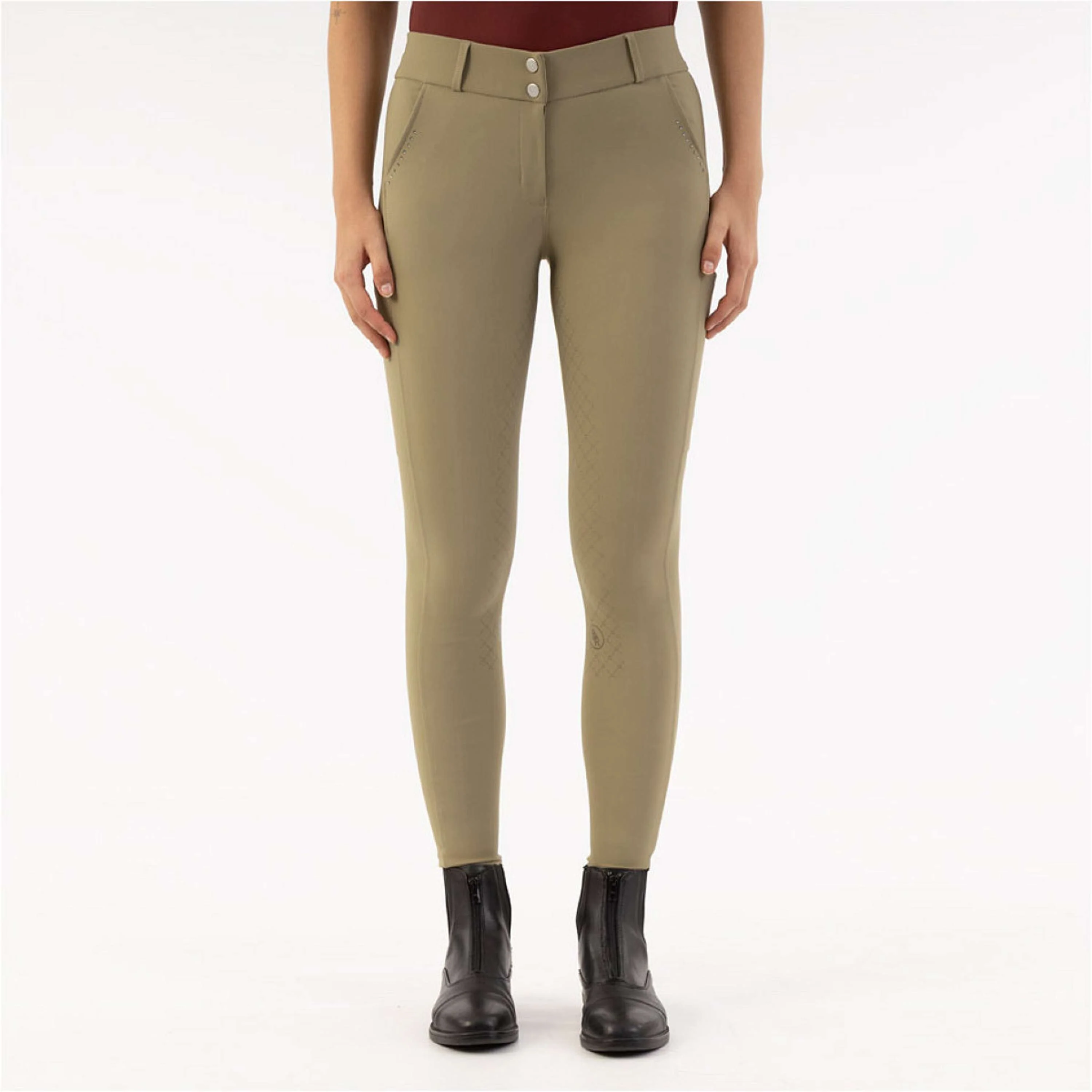 BR Pantalon d'Équitation Kelsey Full Grip Mermaid