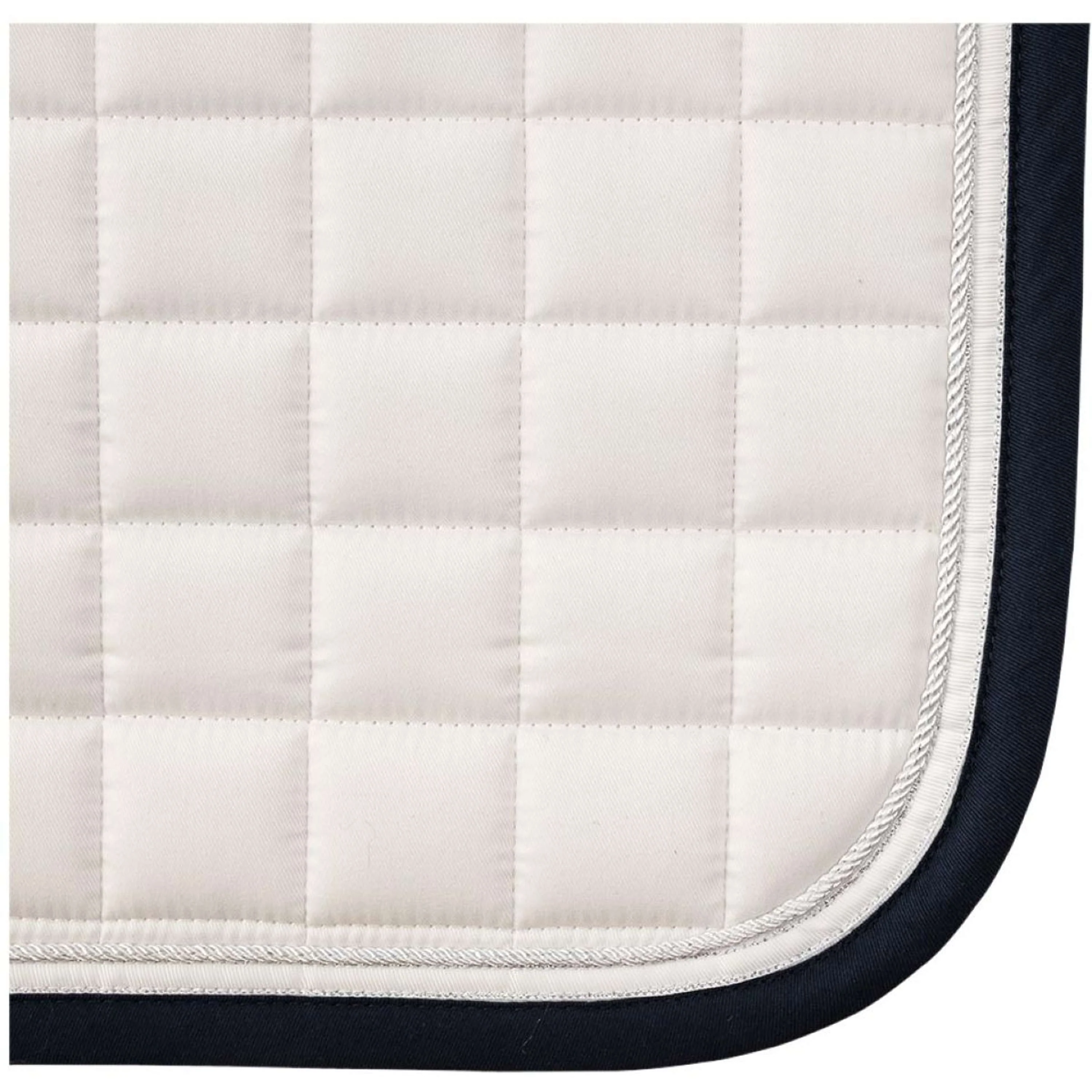 BR Tapis de Selle C-Wear Saltillo Dressage Blanc - Image 2