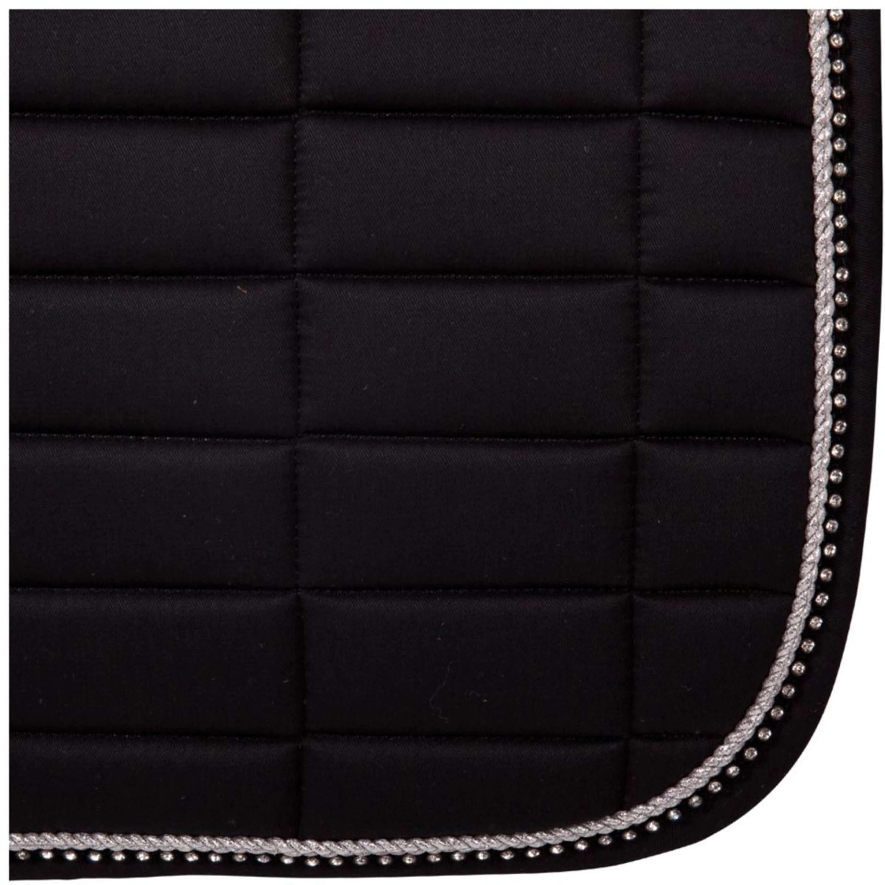 BR Tapis de Selle Glamour Chic Dressage Noir - Image 2