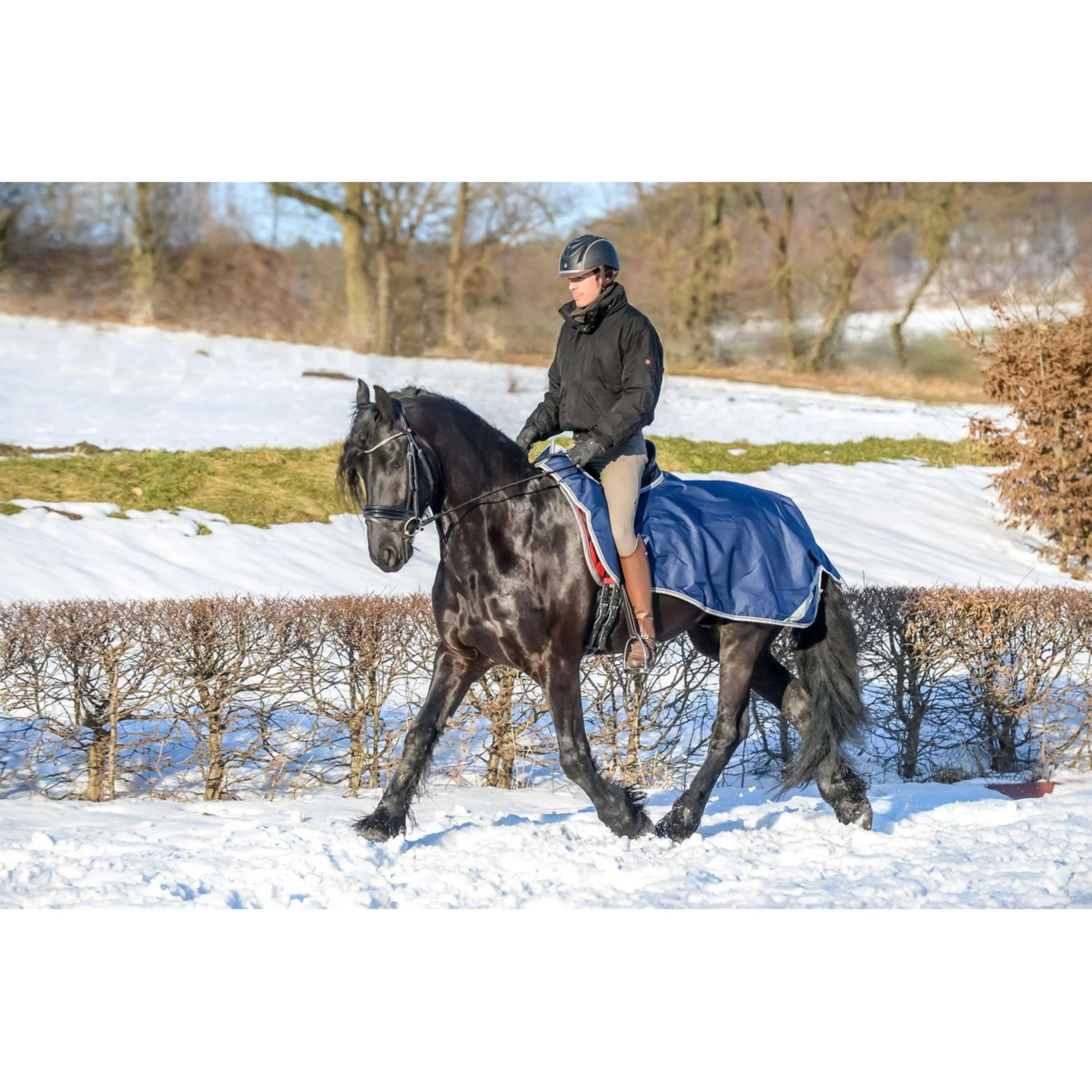 Bucas Couvre-Reins de Promenade Marin/Argente - Image 8