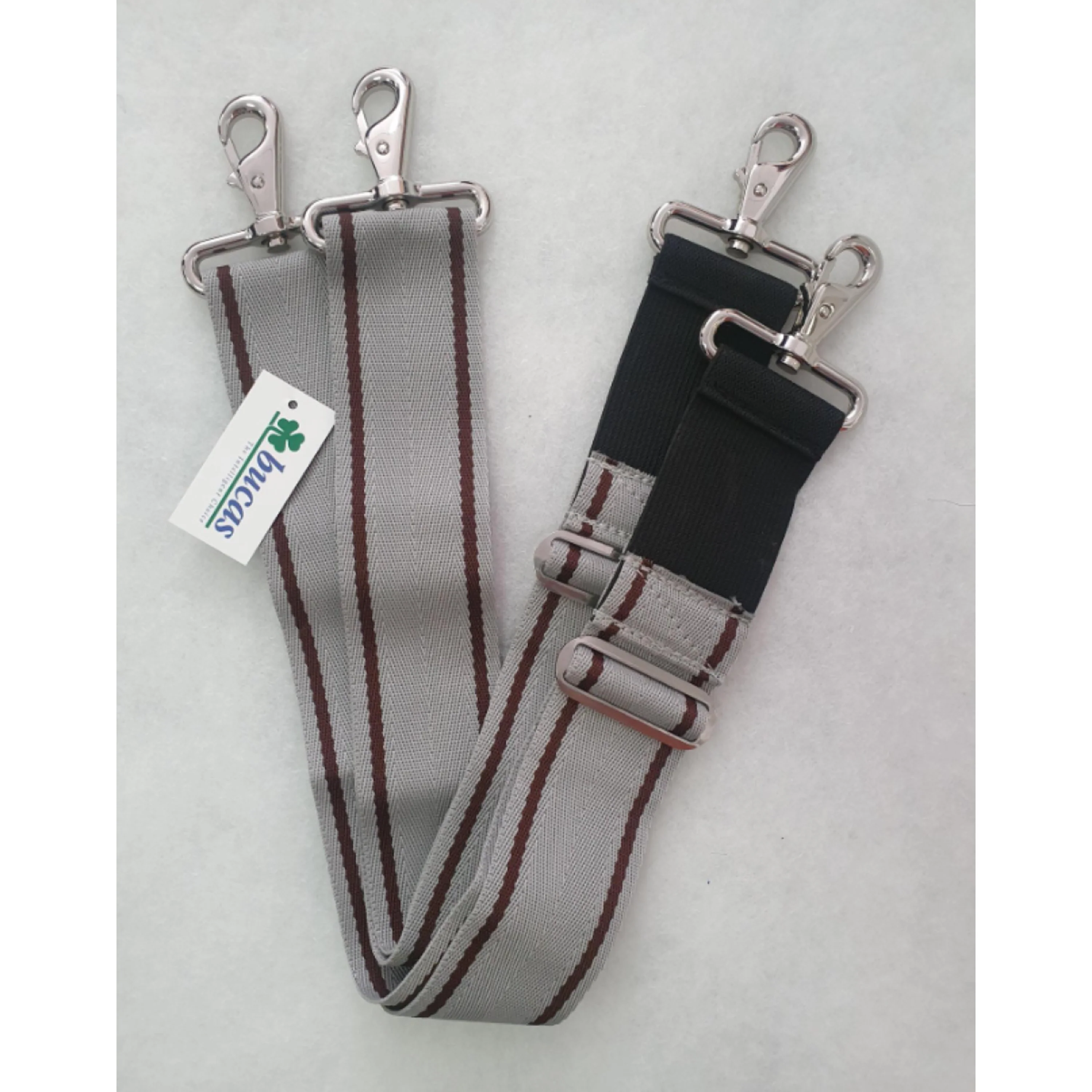 Bucas Internal Surcingle Set Argent/Choco