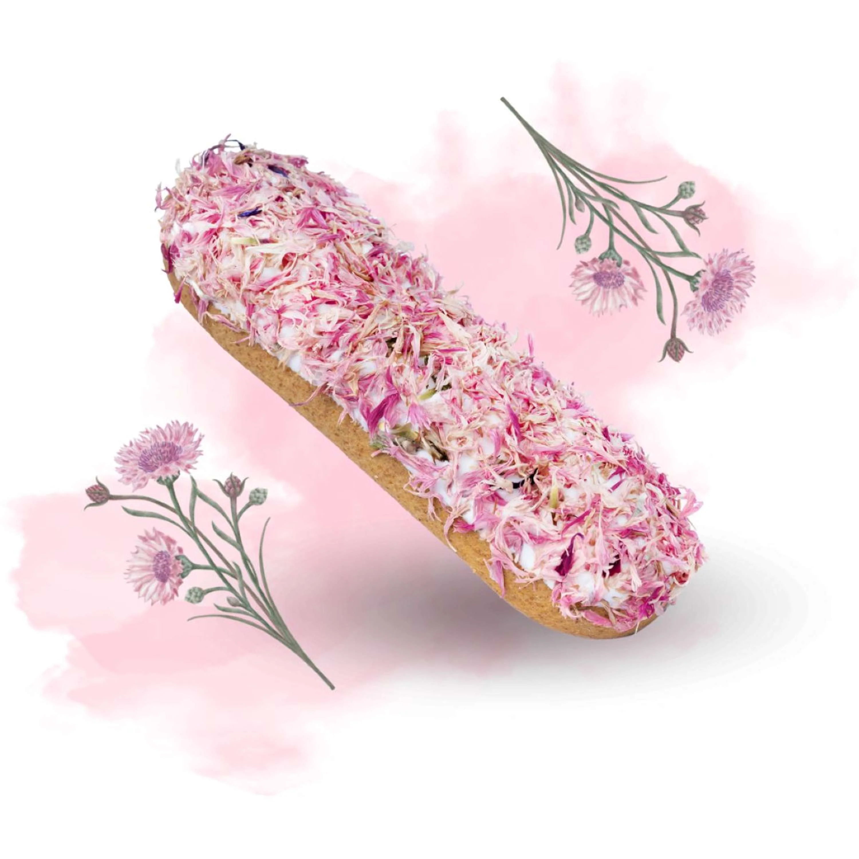 Candy Horse Cookies Pink Cornflower Èclair