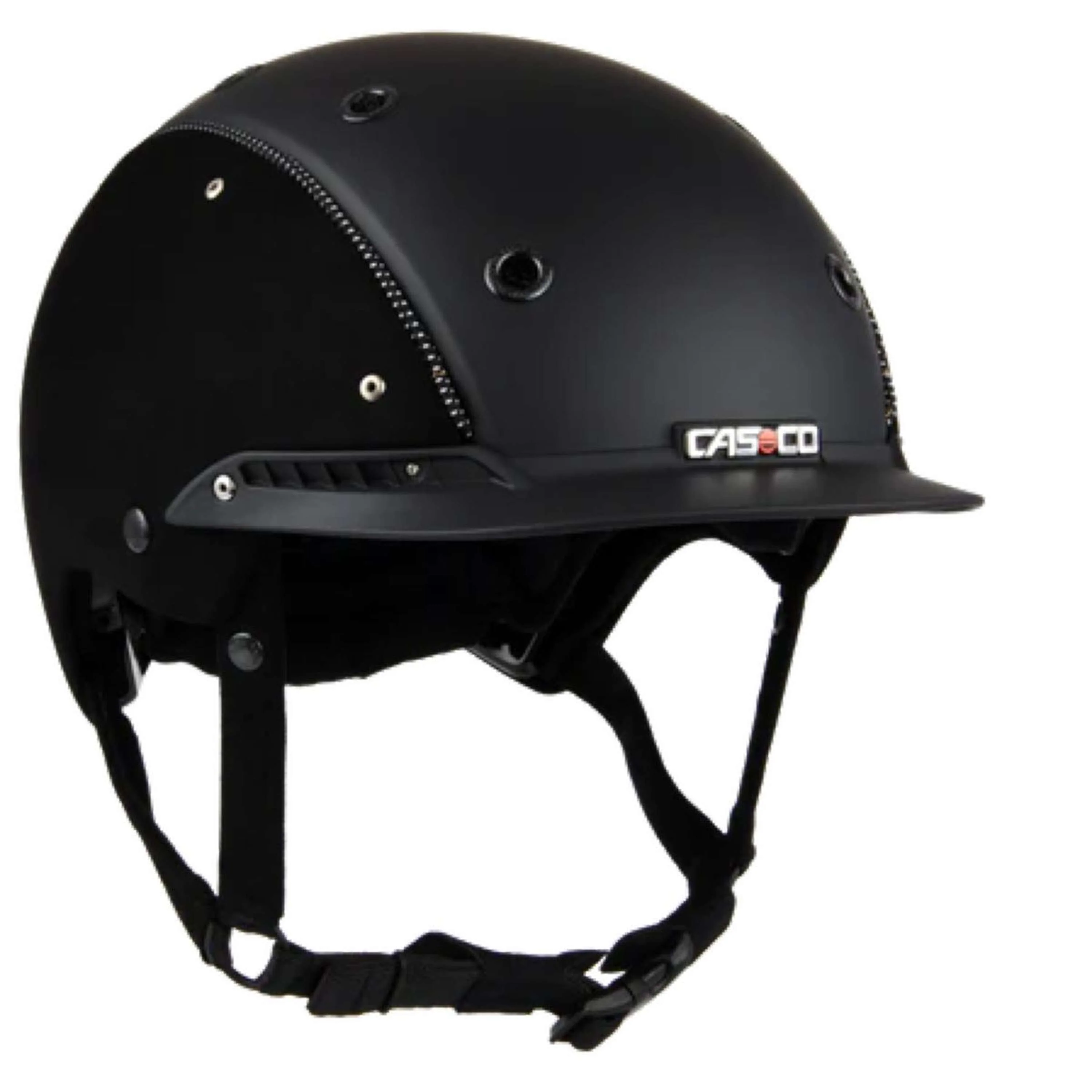 Casco Bombe Champ-3 Nubuk Black