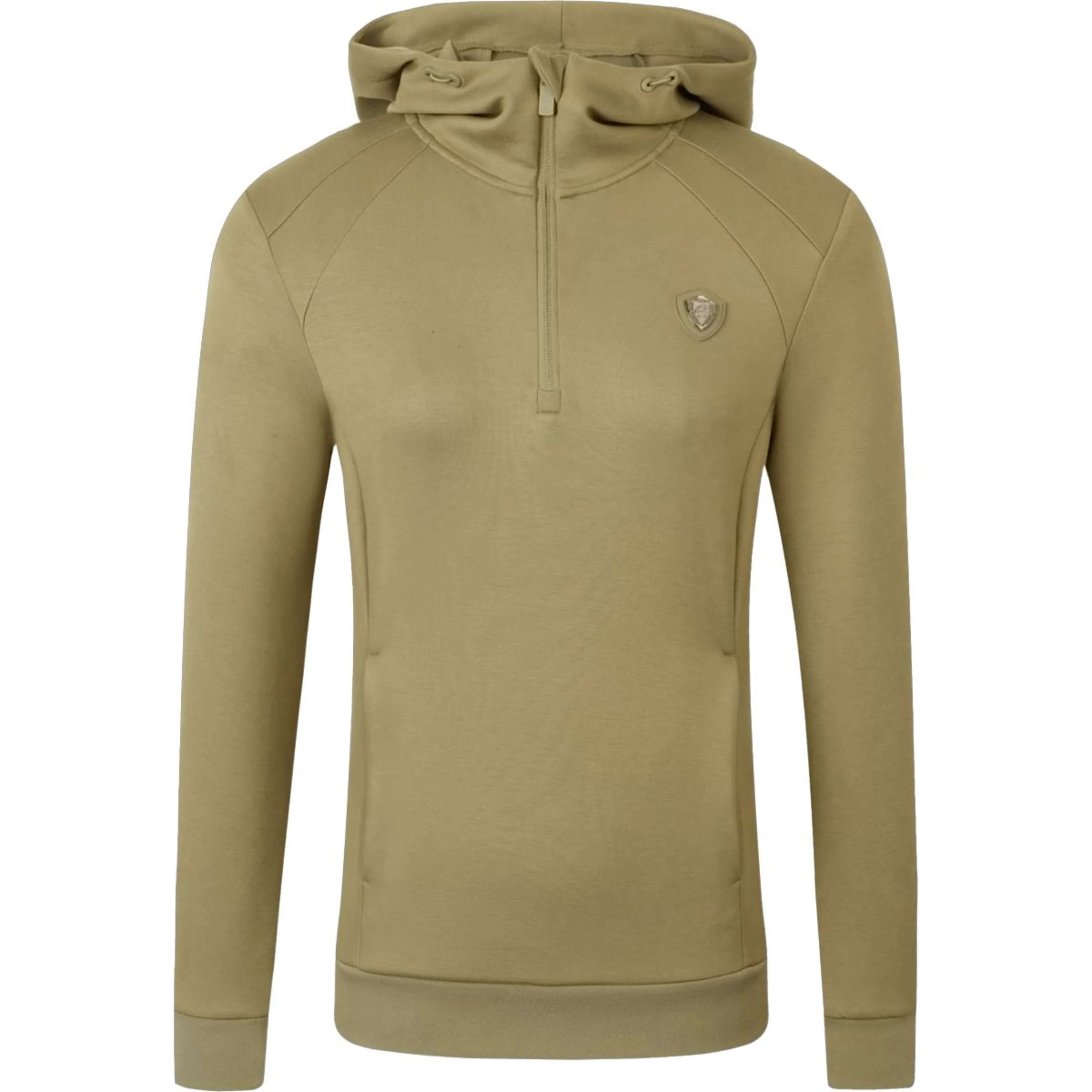 Covalliero Pull col Hoodie SS26 Femme Noix