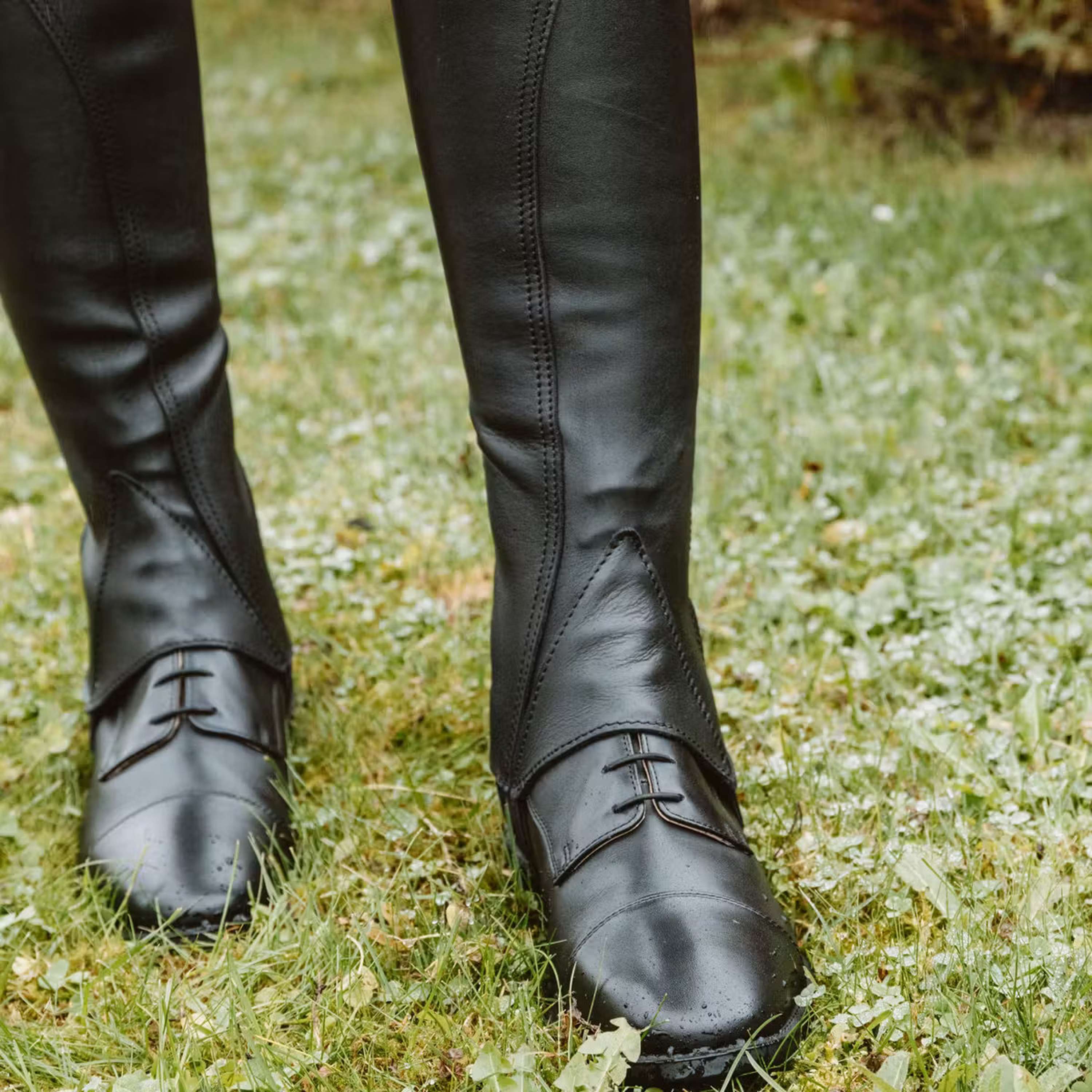 Dyon Jodhpurs Front laces Noir - Image 10