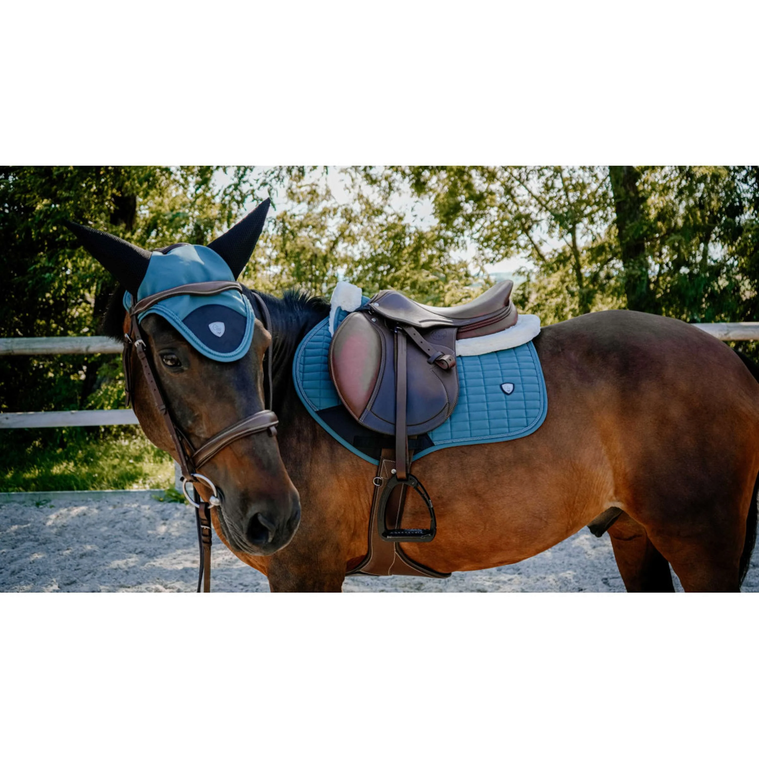 Ekkia Tapis de Selle PRO Combo Master Polyvalent Vert Foncé - Image 3