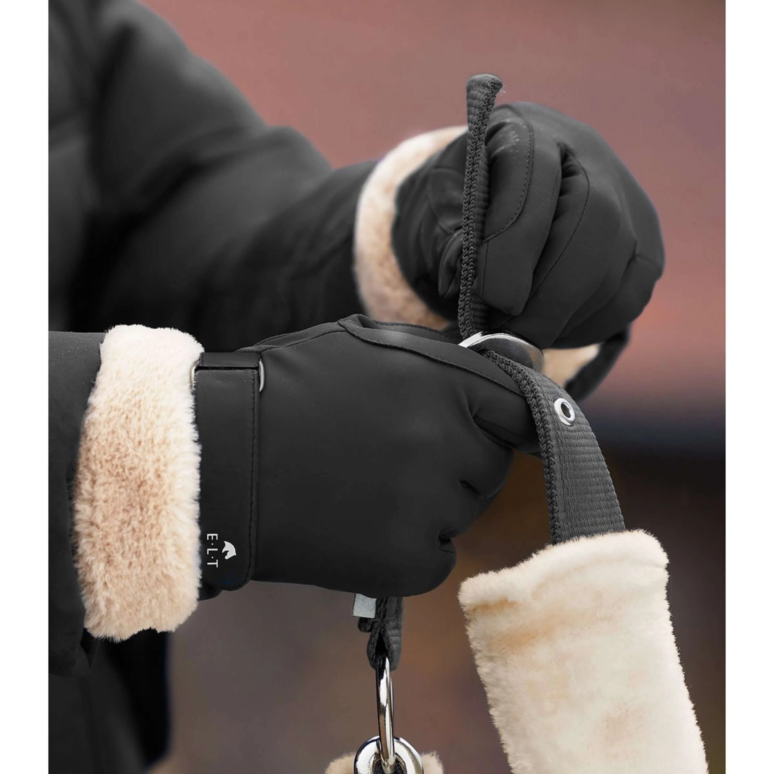 ELT Gants d'Équitation St. Moritz Noir - Image 2