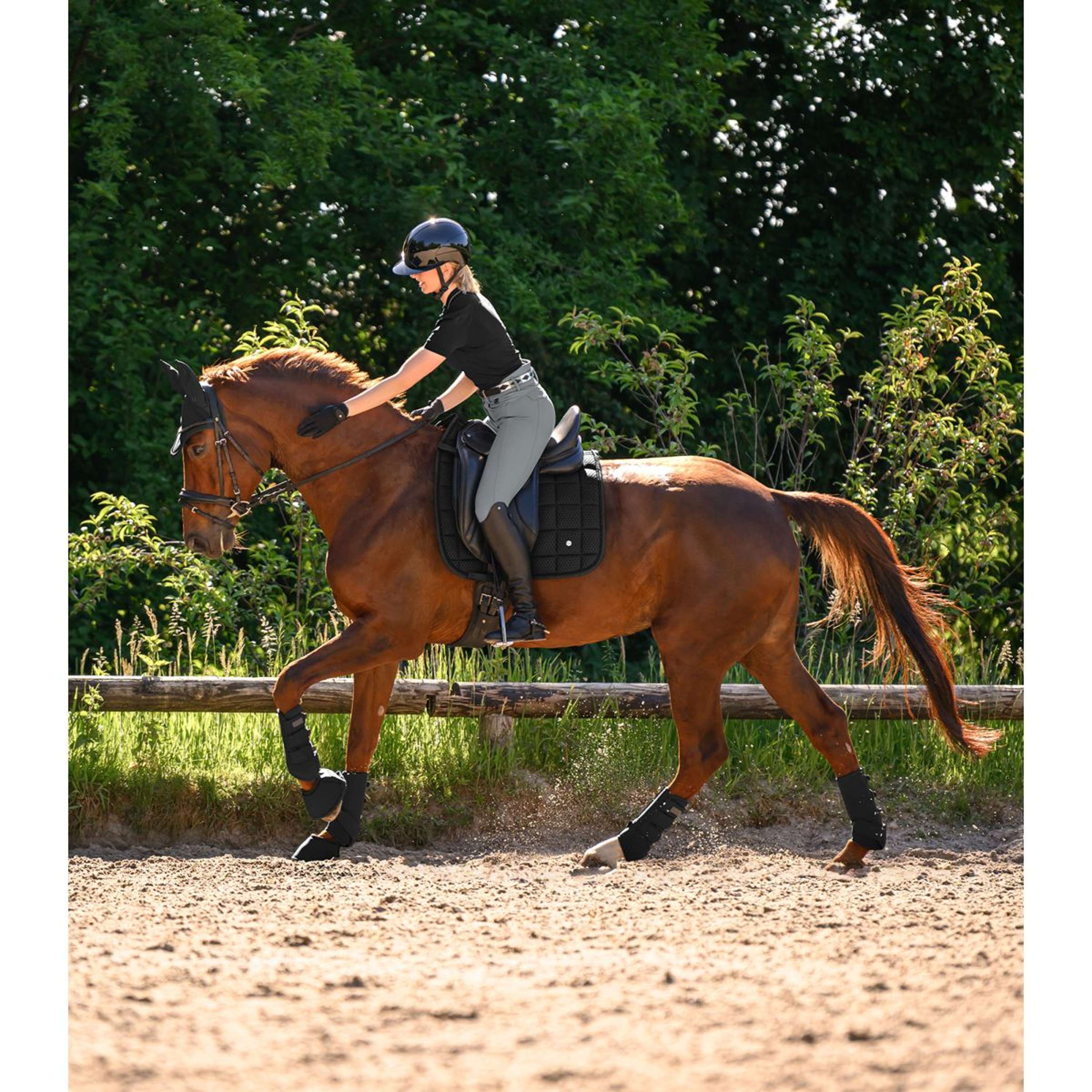 ELT Pantalon d'Équitation Comfort Ride Glam Chrome Grey - Image 3