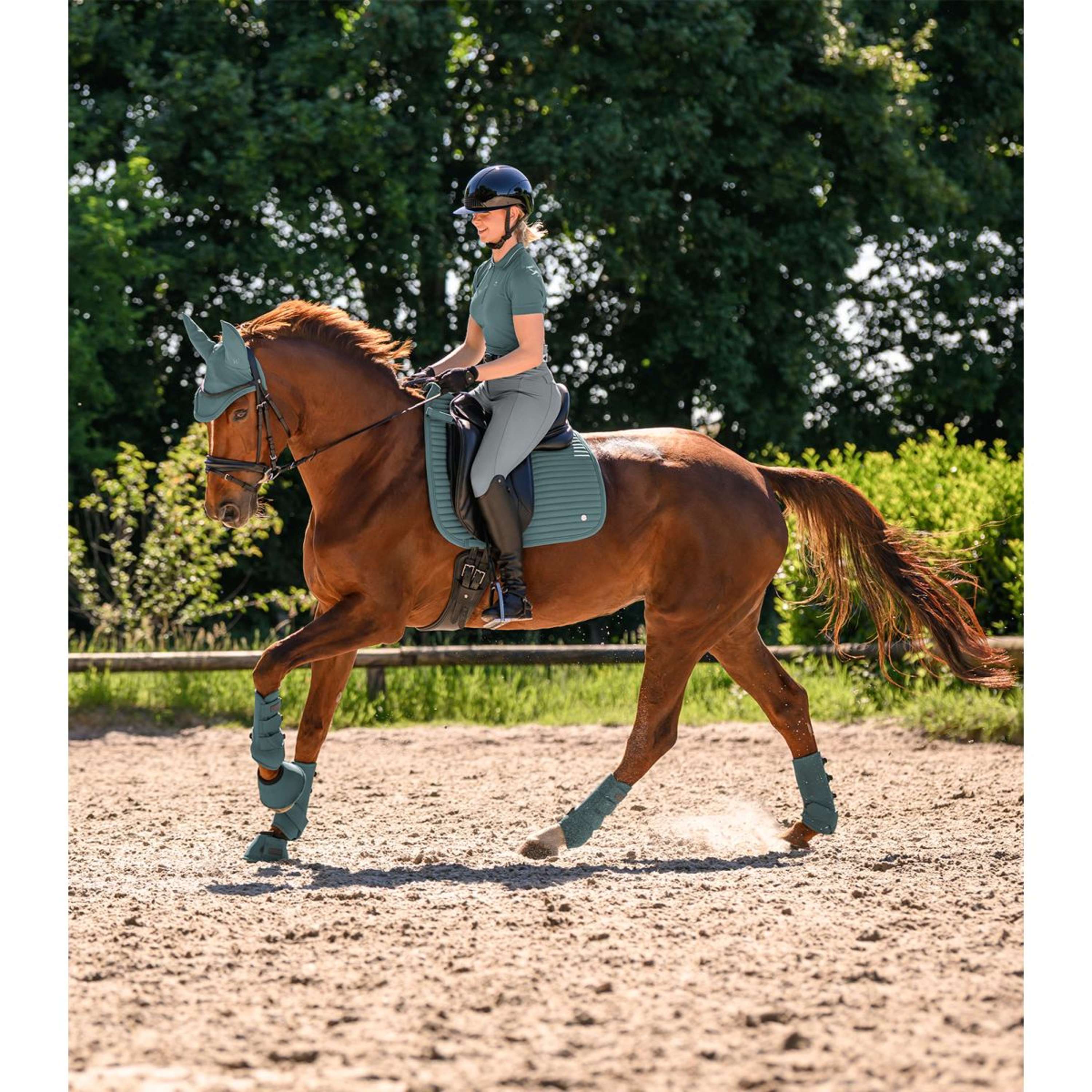 ELT Pantalon d'Équitation Comfort Ride Glam Chrome Grey - Image 4