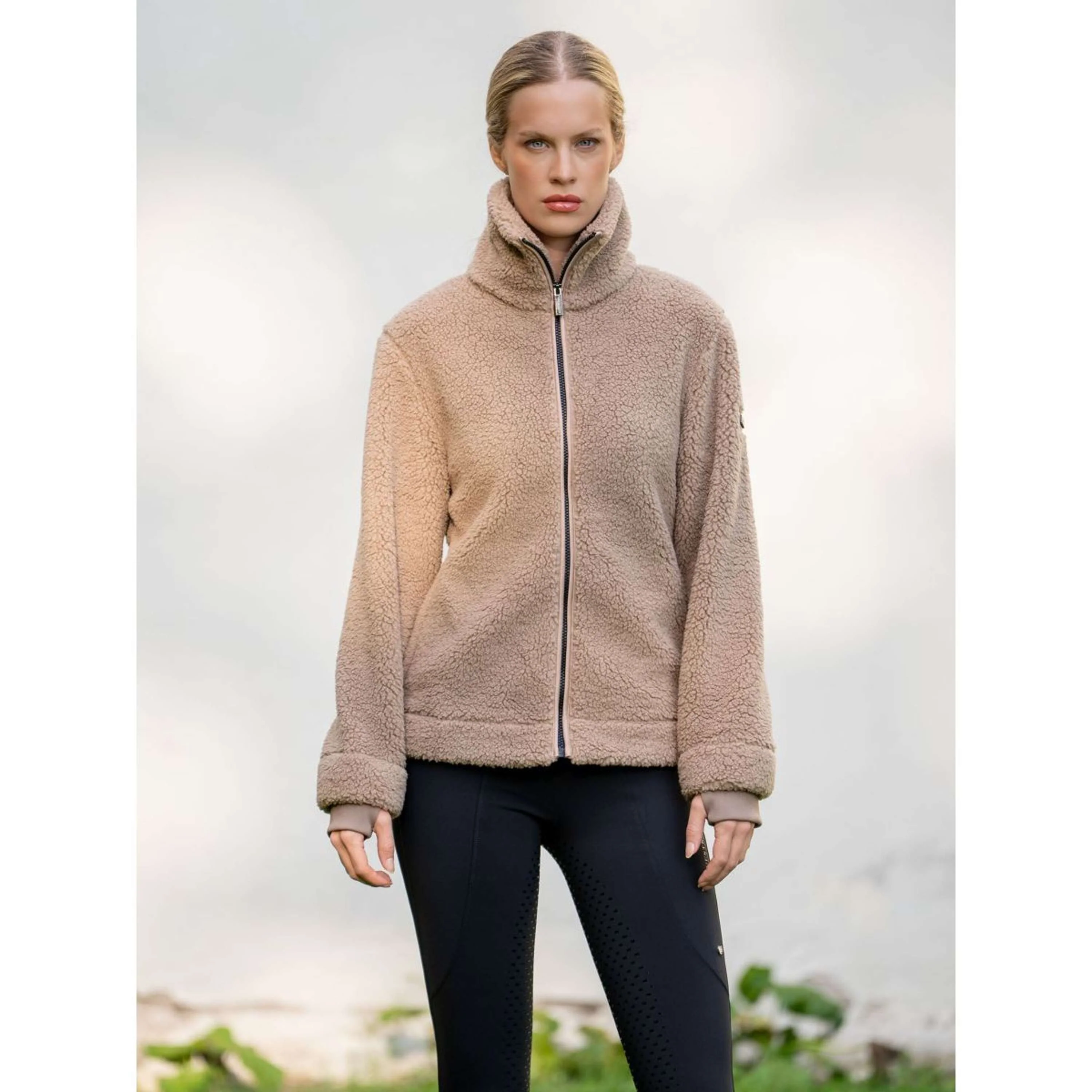 Equestrian Stockholm Blouson Polaire Sable - Image 2