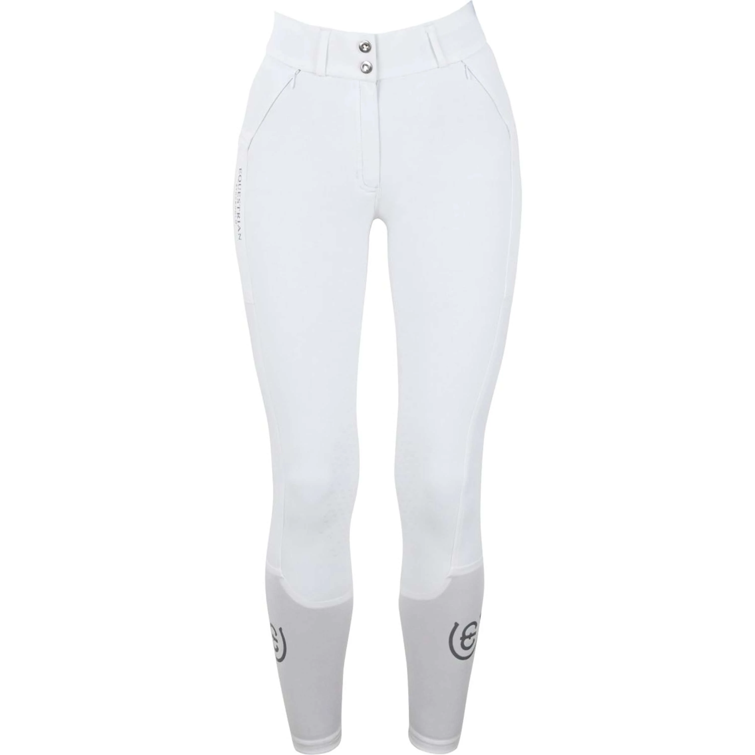 Equestrian Stockholm Pantalon d'Équitation Elite Jump Blanc
