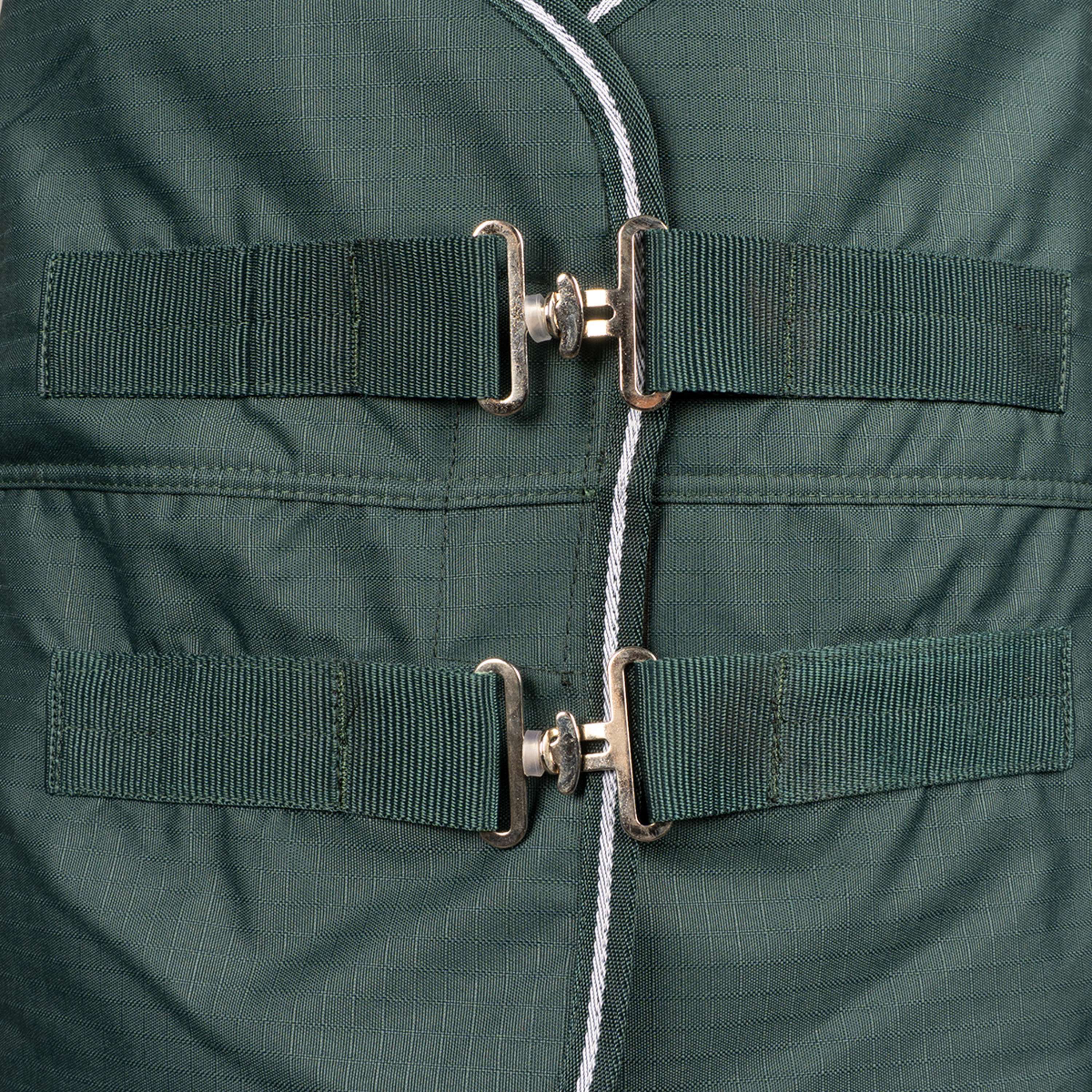 EQUITHÈME Couverture d'Extérieur Tyrex 600D Standard 150g Vert - Image 3