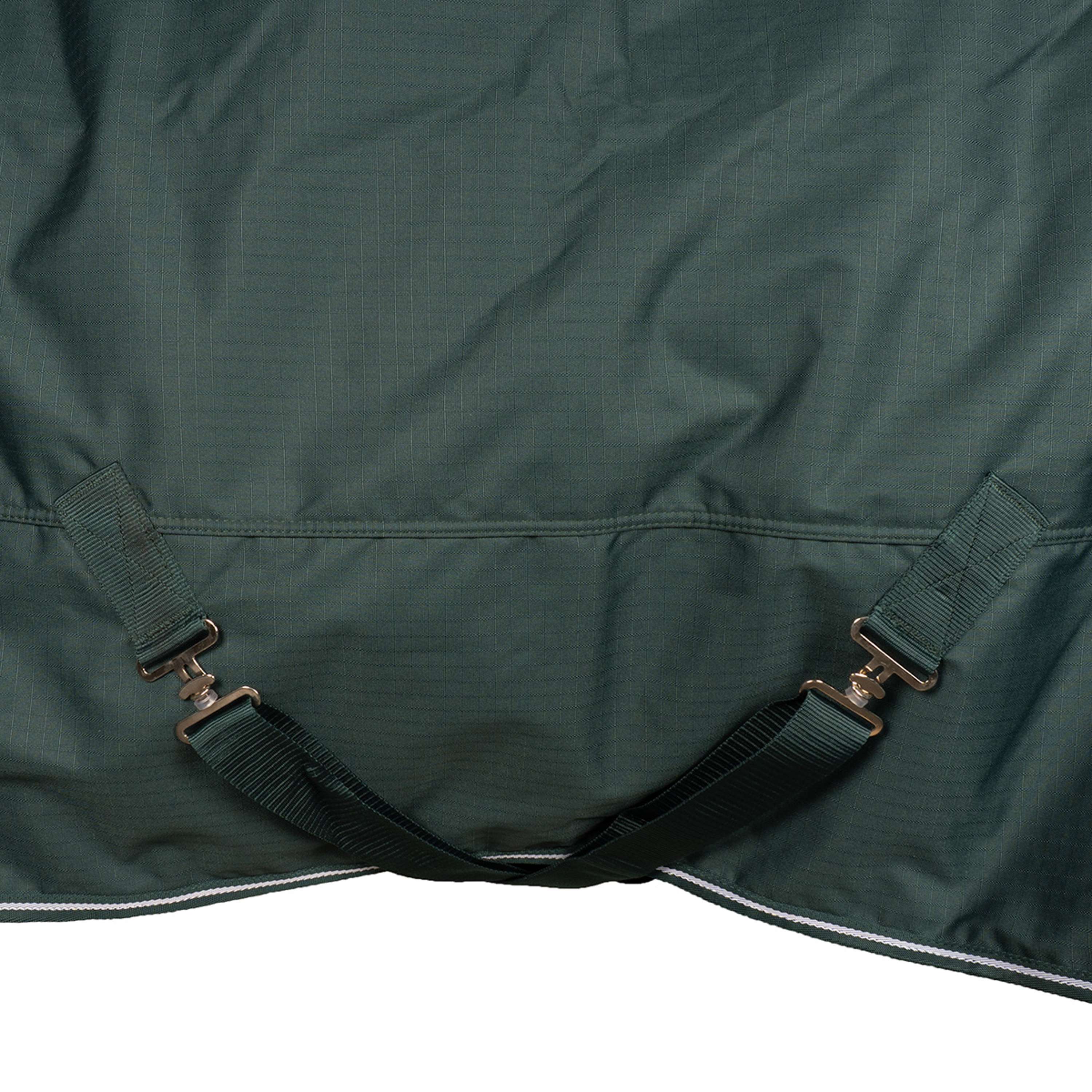 EQUITHÈME Couverture d'Extérieur Tyrex 600D Standard 150g Vert - Image 6