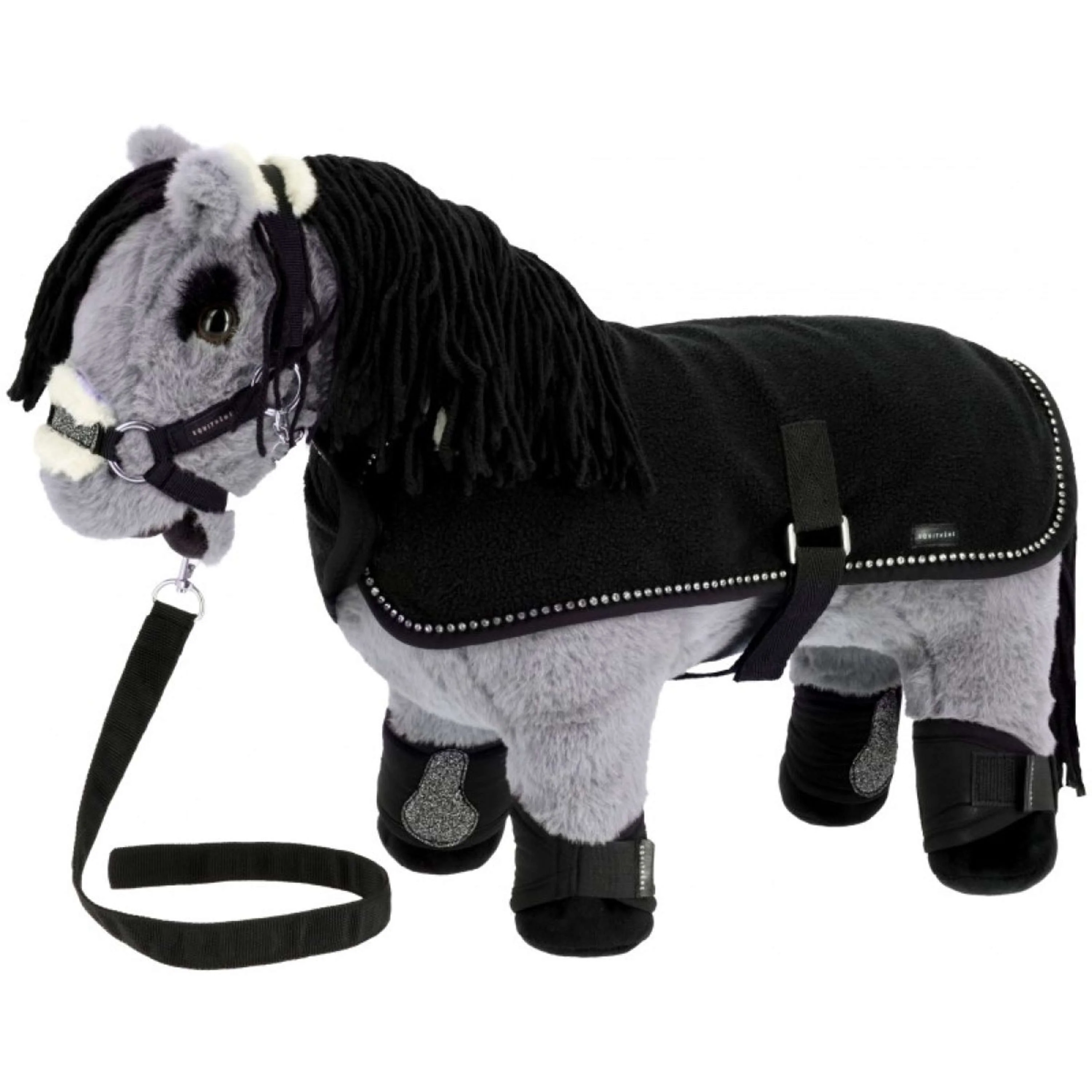 EQUITHÈME Guêtres Pony Academy Paillettes Noir - Image 2
