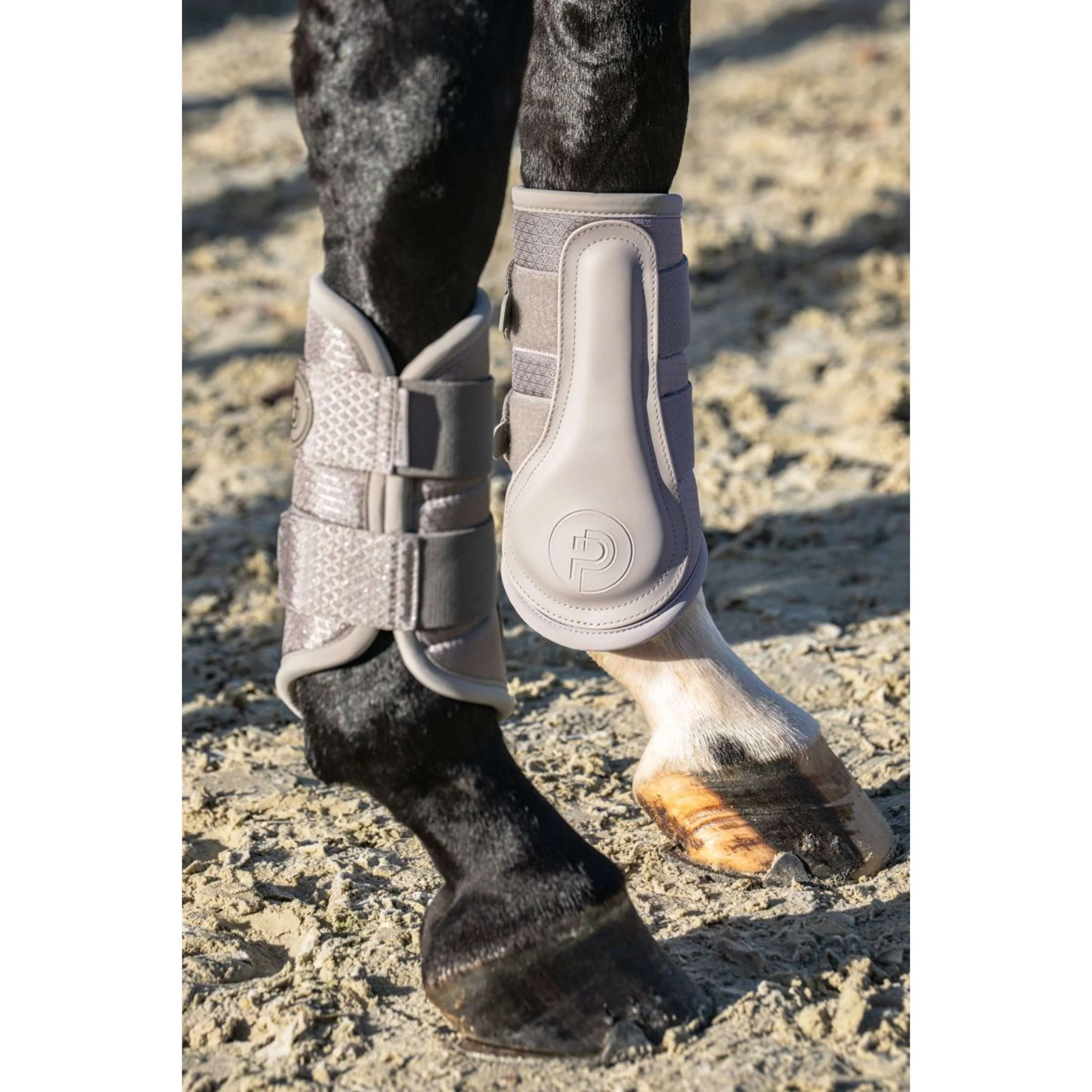 Eskadron Dressage Boots Platinum '26 1200D Sparkle Pale Grey - Image 2