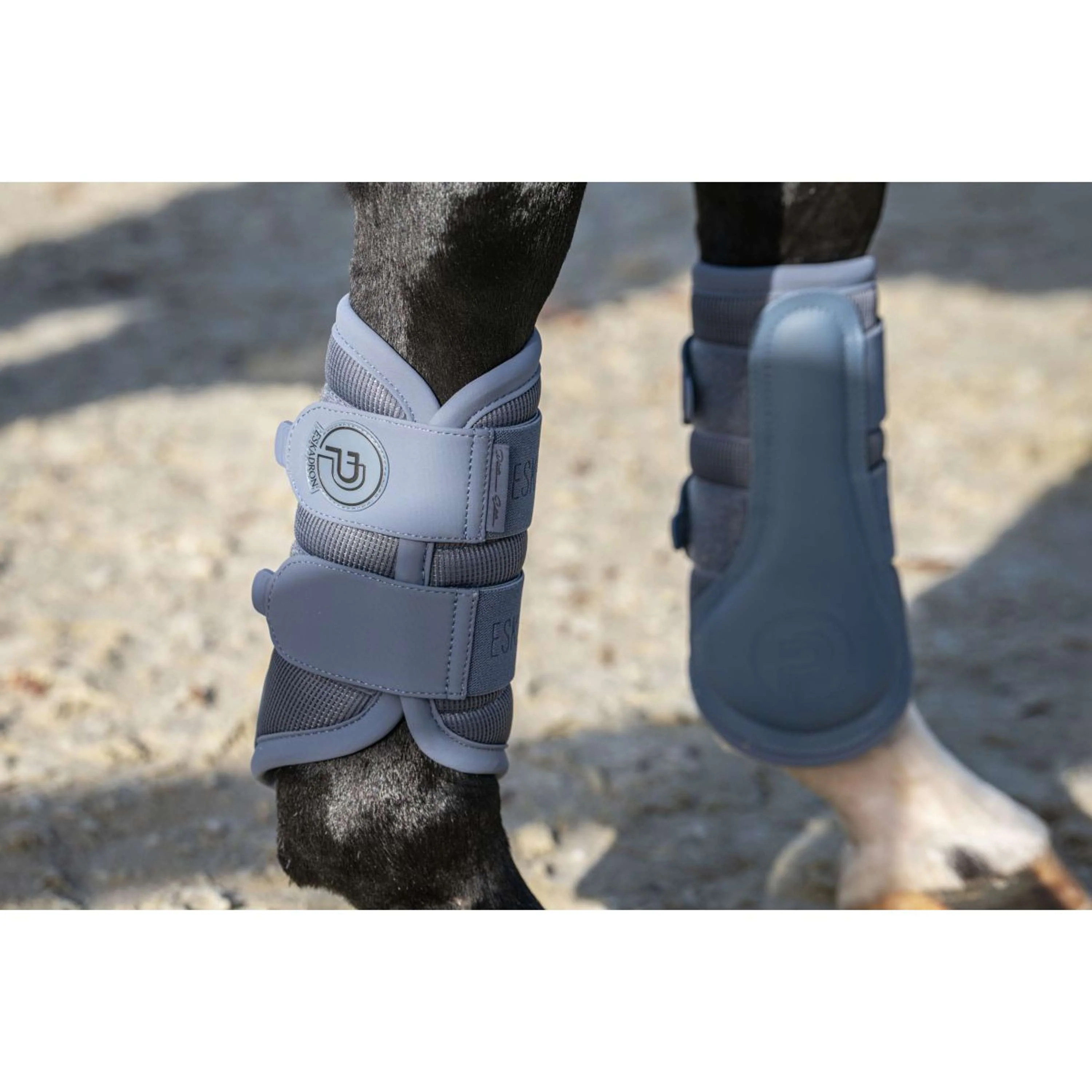 Eskadron Dressage Boots Platinum '26 1200D Sparkle Slate Blue - Image 2