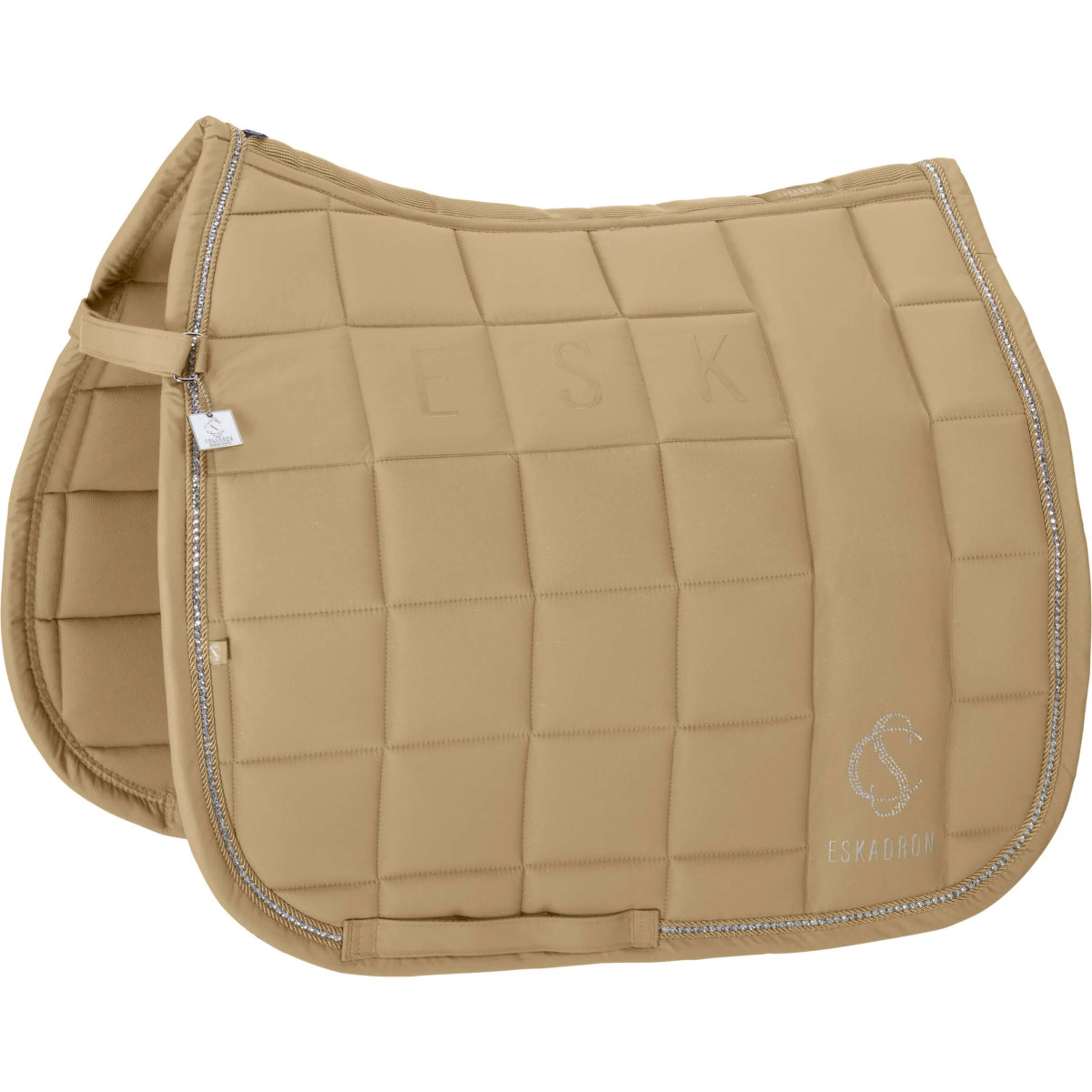 Eskadron Tapis de Selle Classic Sports Big Square Sparkle Dressage Sierra