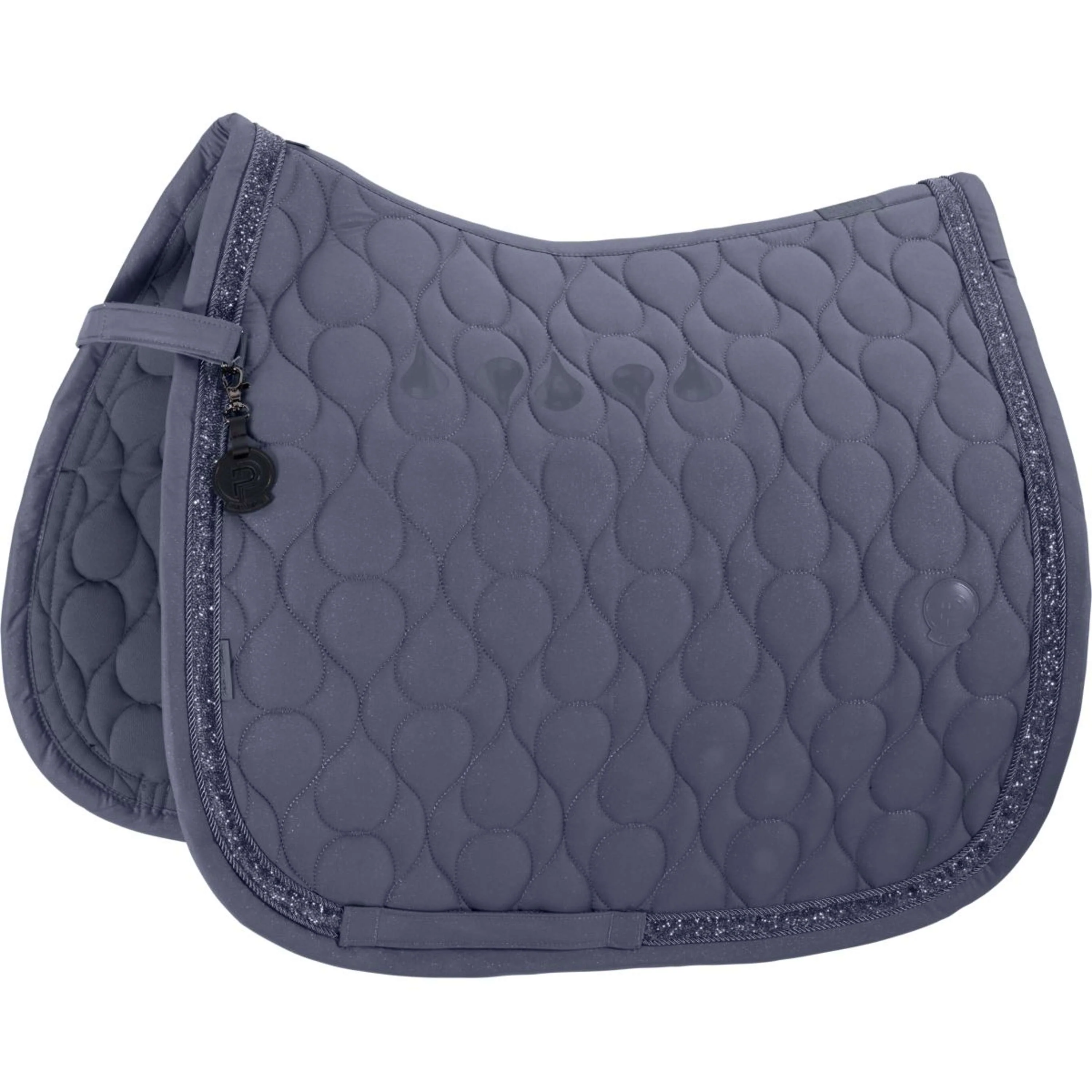 Eskadron Tapis de Selle Platinum '26 Sparkle Jewel Dressage Slate Blue