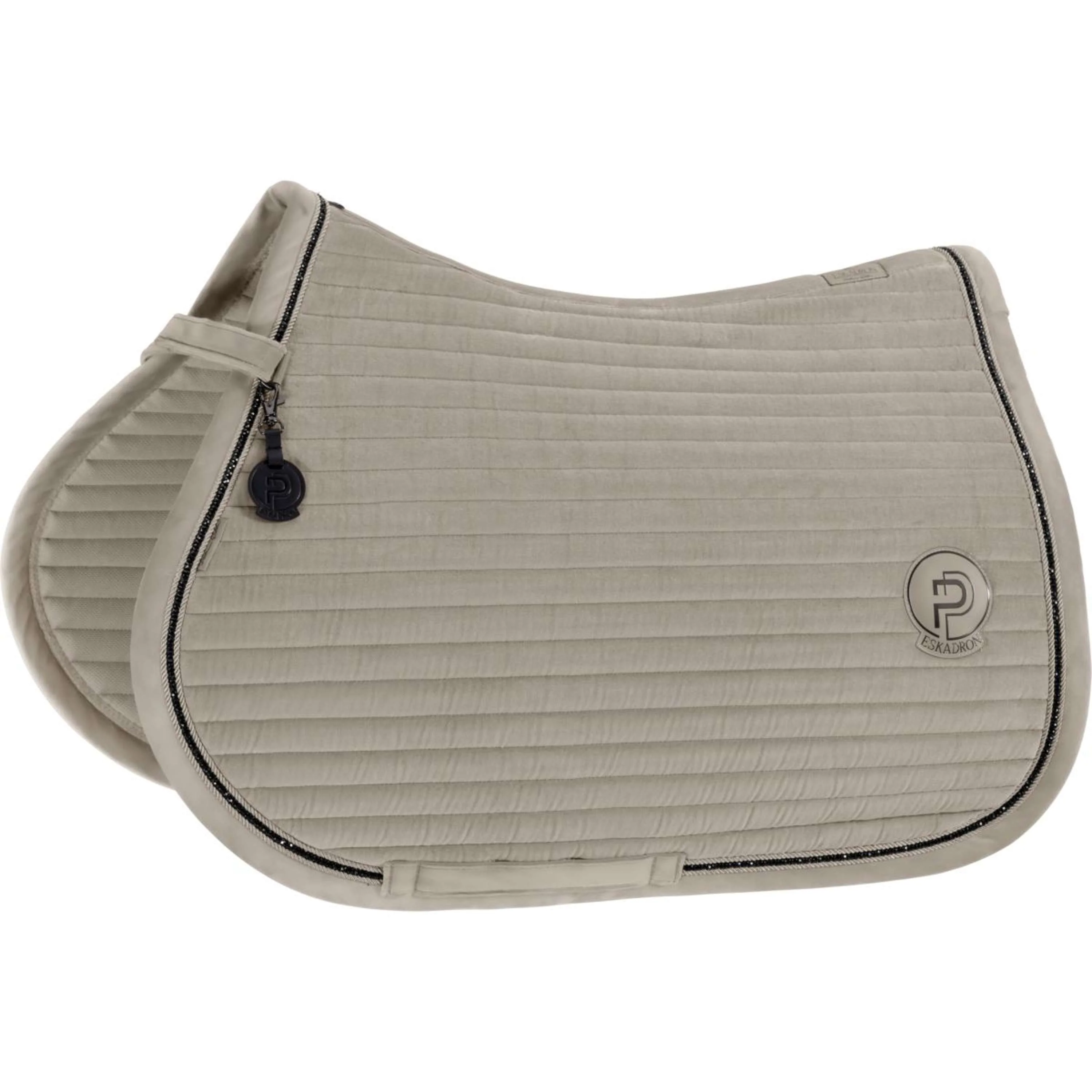 Eskadron Tapis de Selle Platinum '26 Velvet Crystal Polyvalent Pale Grey