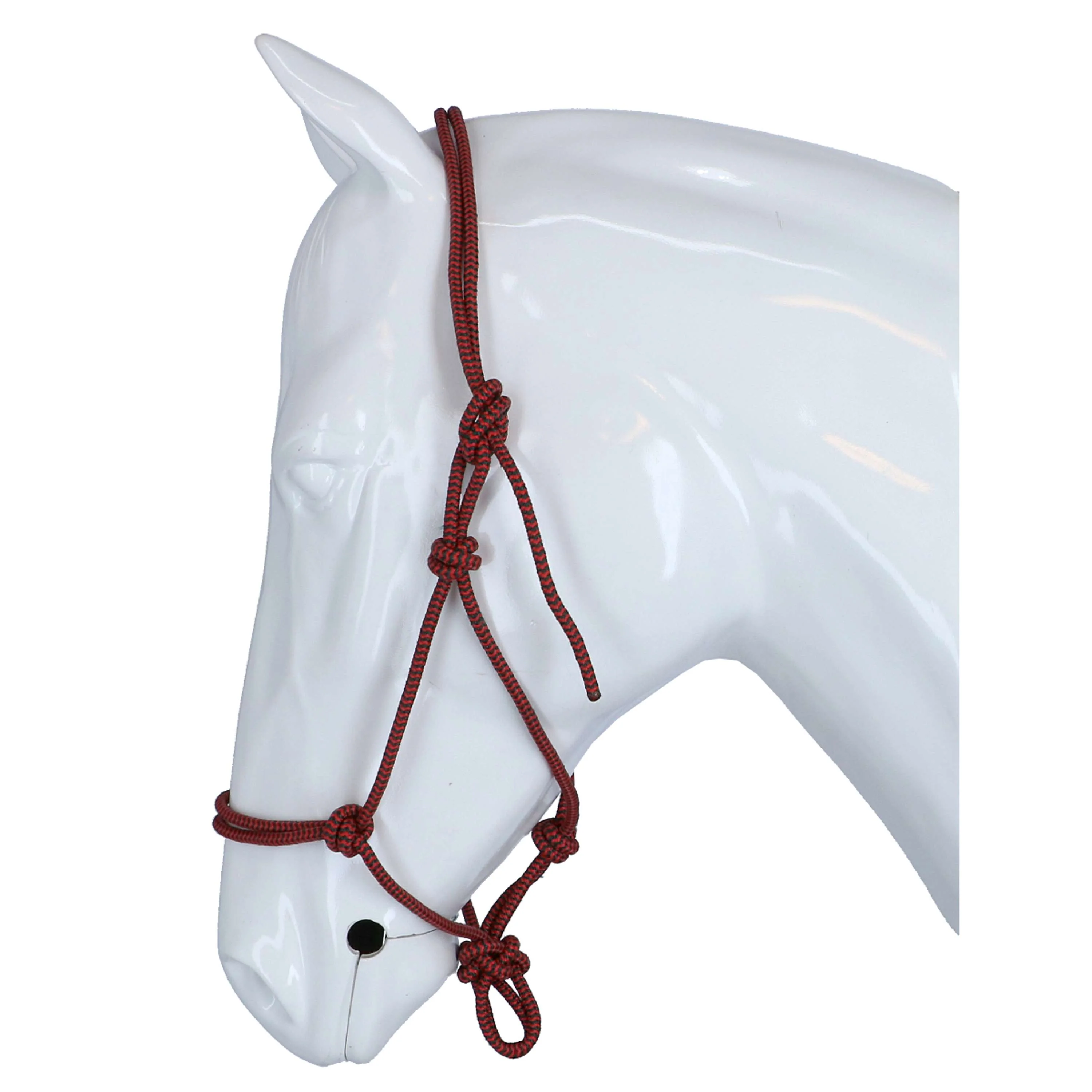 F.R.A. Licol en Corde Babia Ruchi Collection Nylon Vert/Rouge - Image 3